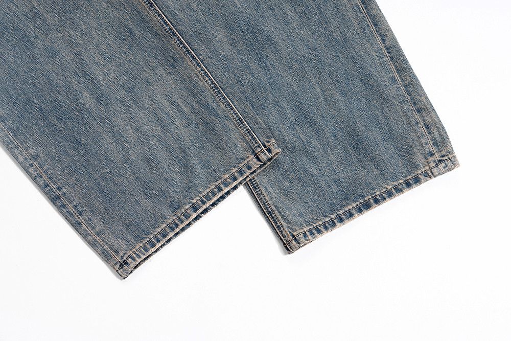 Japanese Brand × Jean Y2k Street Washed Blue Baggy Jeans Size US 30 / EU 46 - 8 Thumbnail