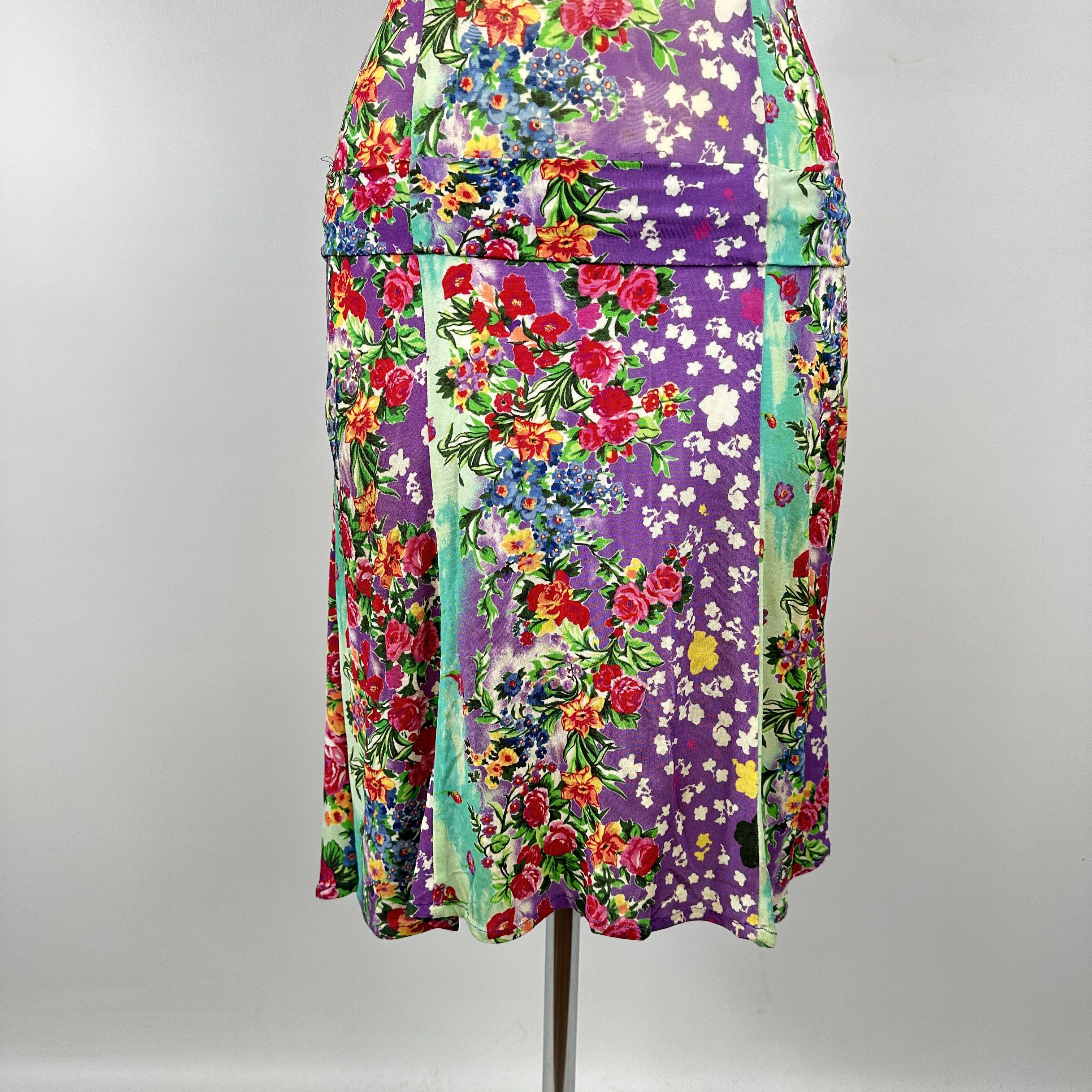 Versace Jeans Couture Abito Versace Jeans Couture Bretelline – 40 IT Size S / US 4 / IT 40 - 2 Thumbnail