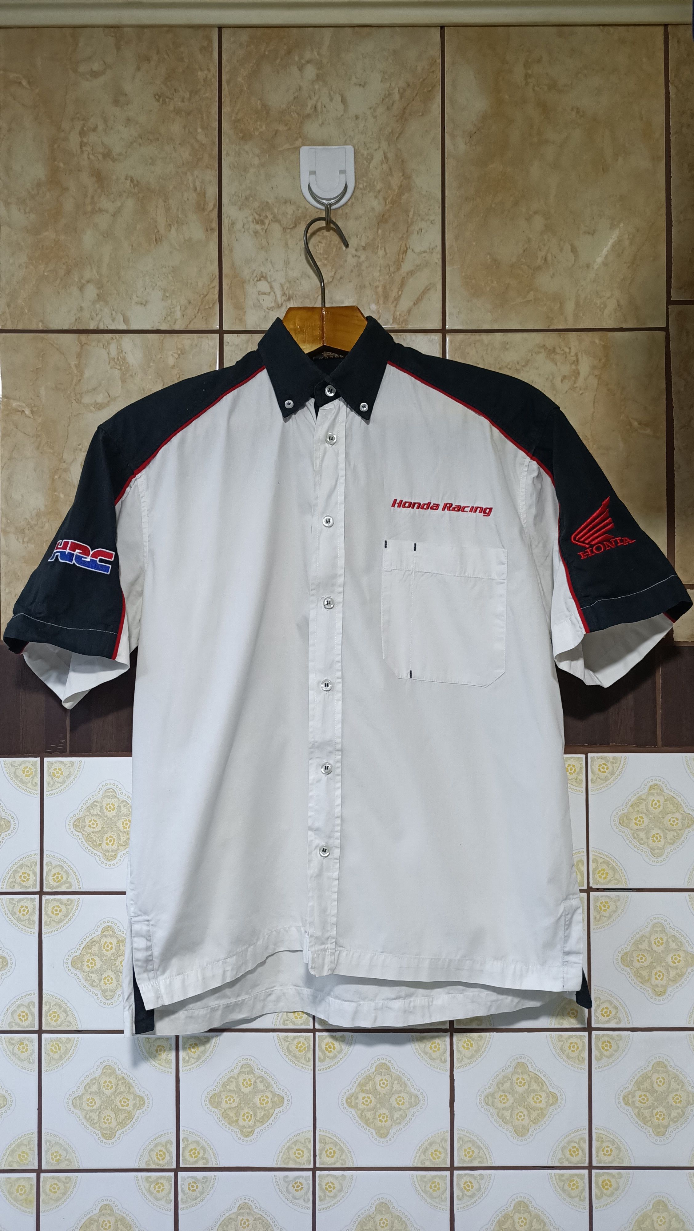 Honda Vintage Honda Racing Team up button shirt HRC Size US M / EU 48-50 / 2 - 1 Thumbnail