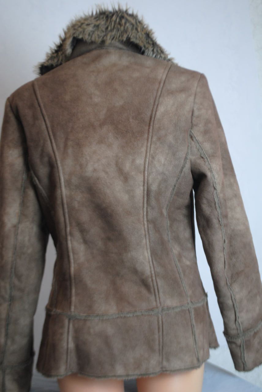 Other Promod Women’s Faux Shearling Coat Size S / US 4 / IT 40 - 3 Thumbnail