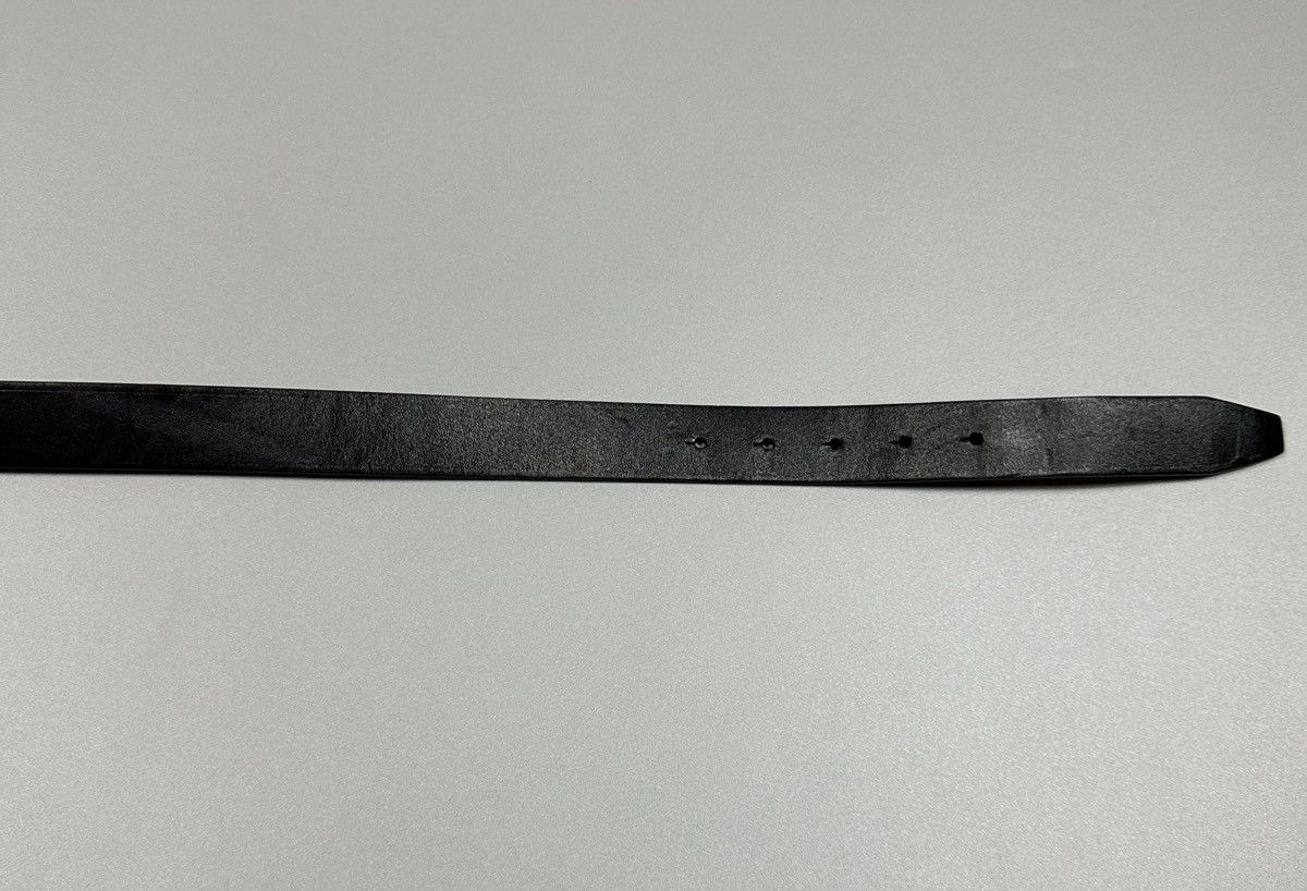 Balenciaga Balenciaga B Buckle Black Leather Belt Size ONE SIZE - 4 Thumbnail
