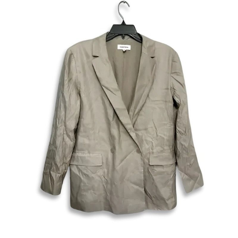 Nordstrom Nordstrom Single Breasted Blazer Buttoned Linen Tan Men's M Size 42R - 1 Thumbnail