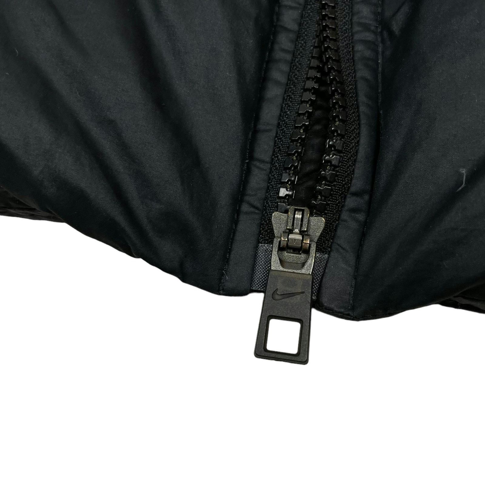 Nike × Vintage Nike Men's Black Polyester Long Sleeve Puffer Jacket Large Size US L / EU 52-54 / 3 - 7 Thumbnail