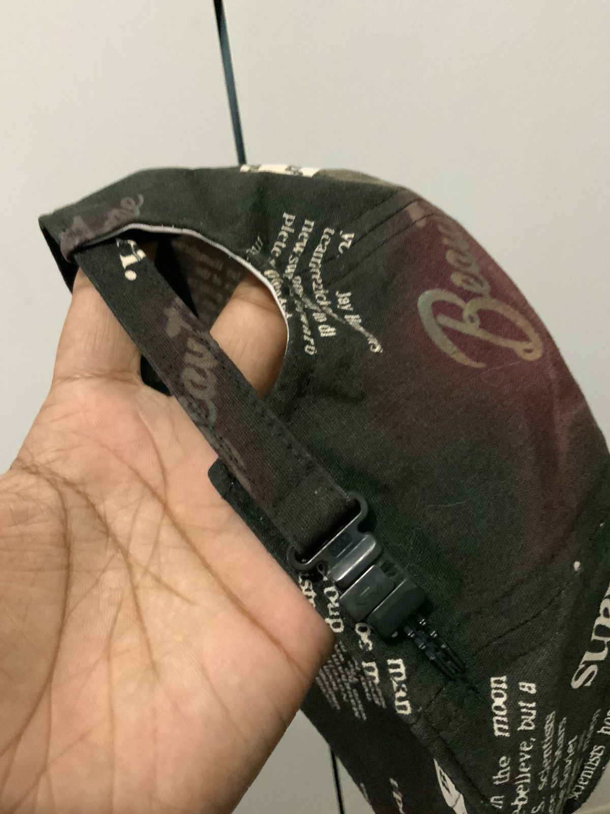 Japanese Brand Review Archive Style Fade Zipper Hat Cap Size ONE SIZE - 11 Thumbnail