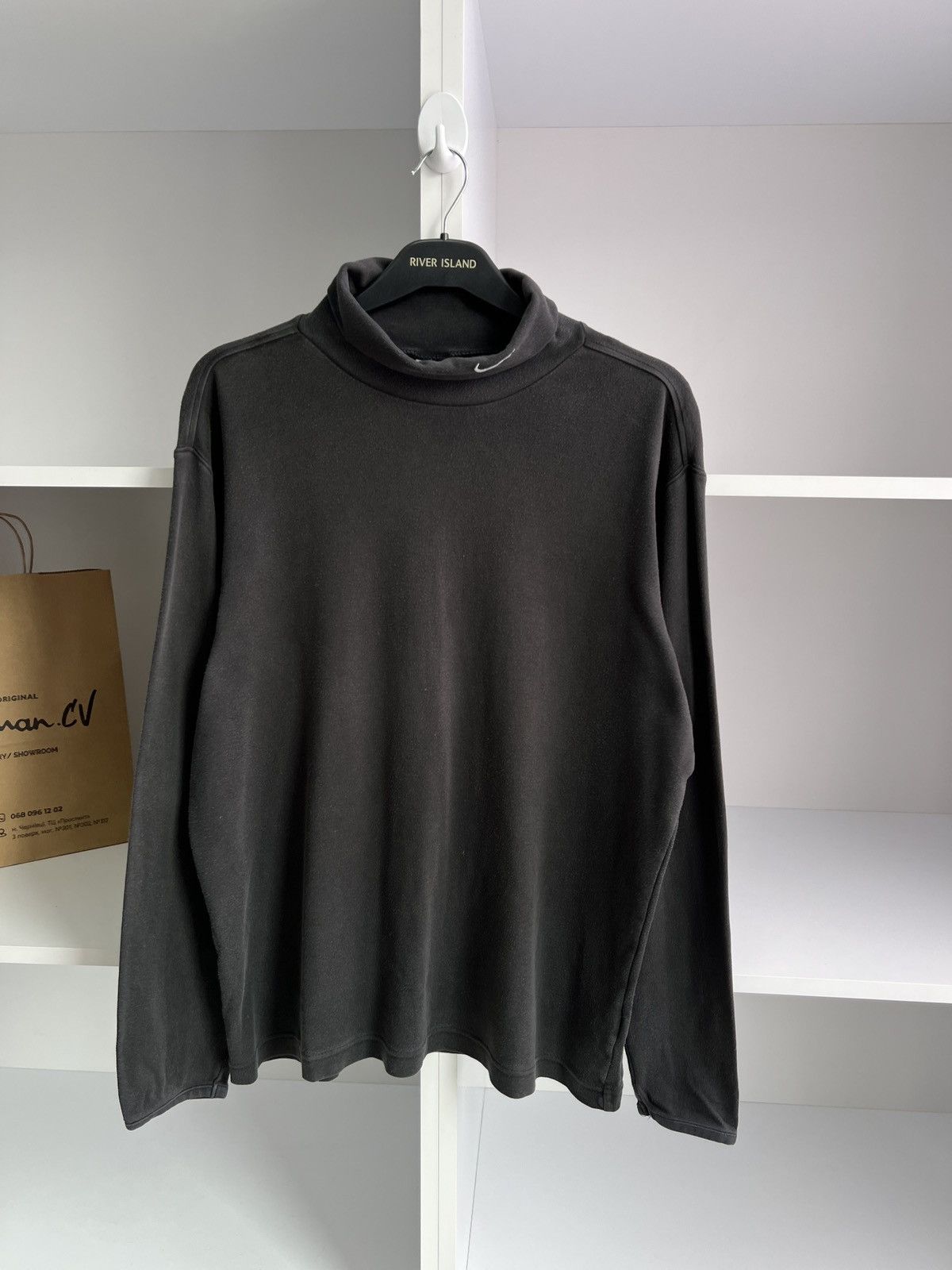 Nike × Vintage Vintage Nike Golf Swoosh Men’s Turtleneck Long Sleeve Size US M / EU 48-50 / 2 - 7 Thumbnail