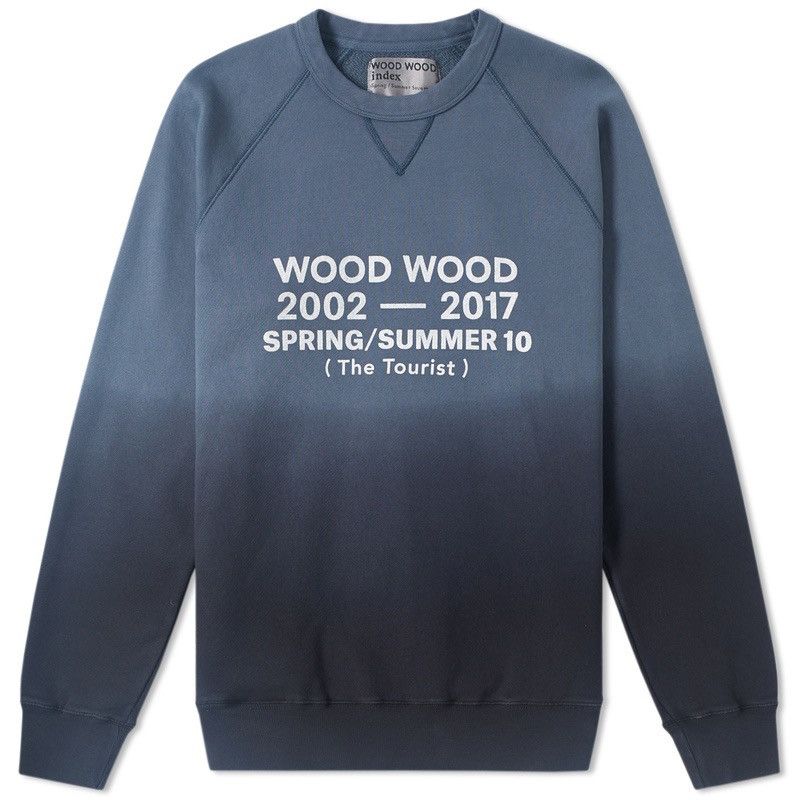 Wood Wood Wood Wood - Index Hester Crewneck Sweatshirt Size US S / EU 44-46 / 1 - 1 Thumbnail