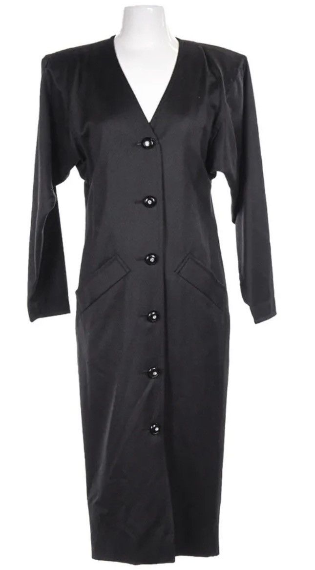 Vintage Yves Saint Laurent Variation Women Dresses Cocktail M-L Size L / US 10 / IT 46 - 1 Thumbnail