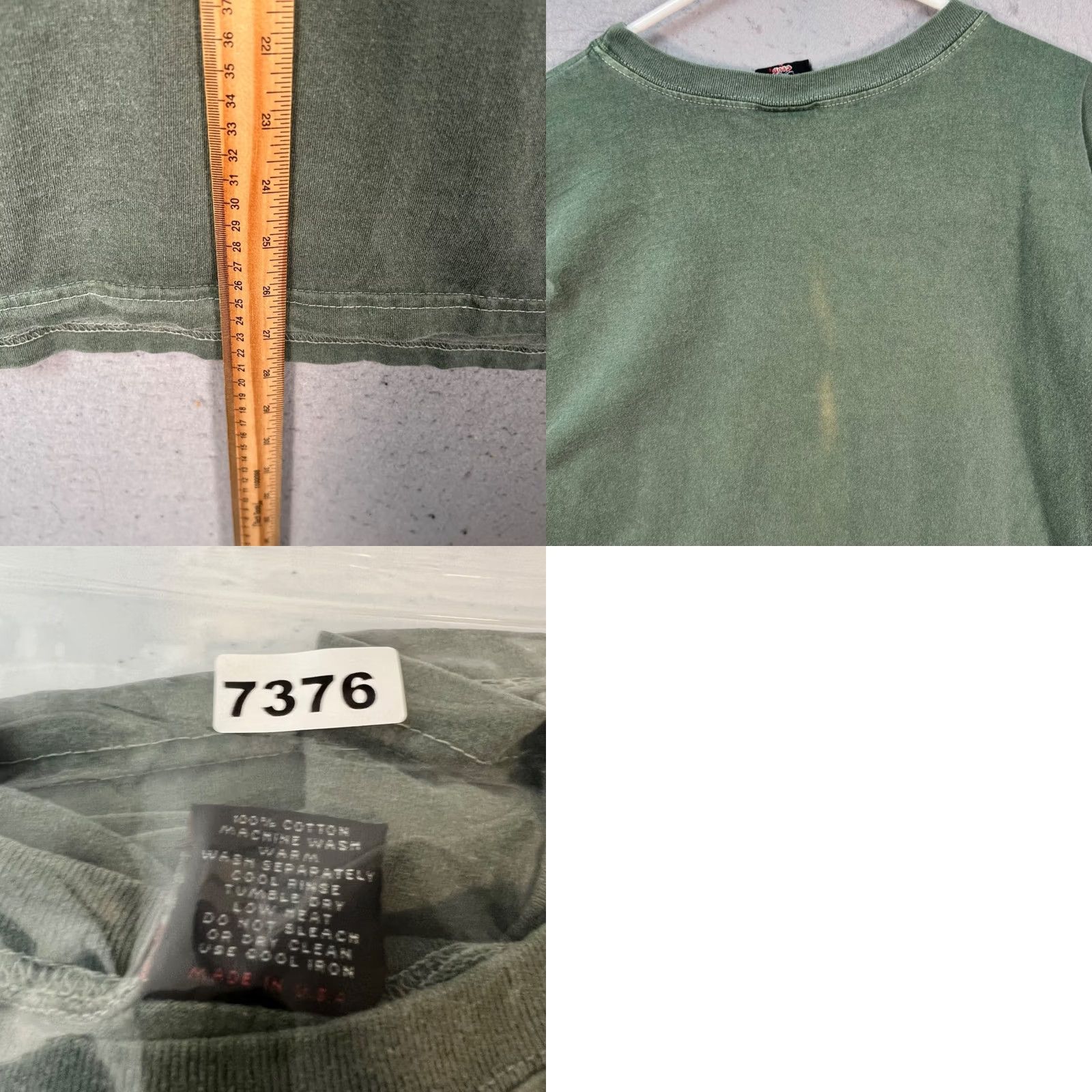 Vintage VINTAGE Bad Boy Club Green T-Shirt Mens Large 90s Logo 100% Cotton USA Oversized Crew Neck Short Sleeve Size US L / EU 52-54 / 3 - 8 Thumbnail