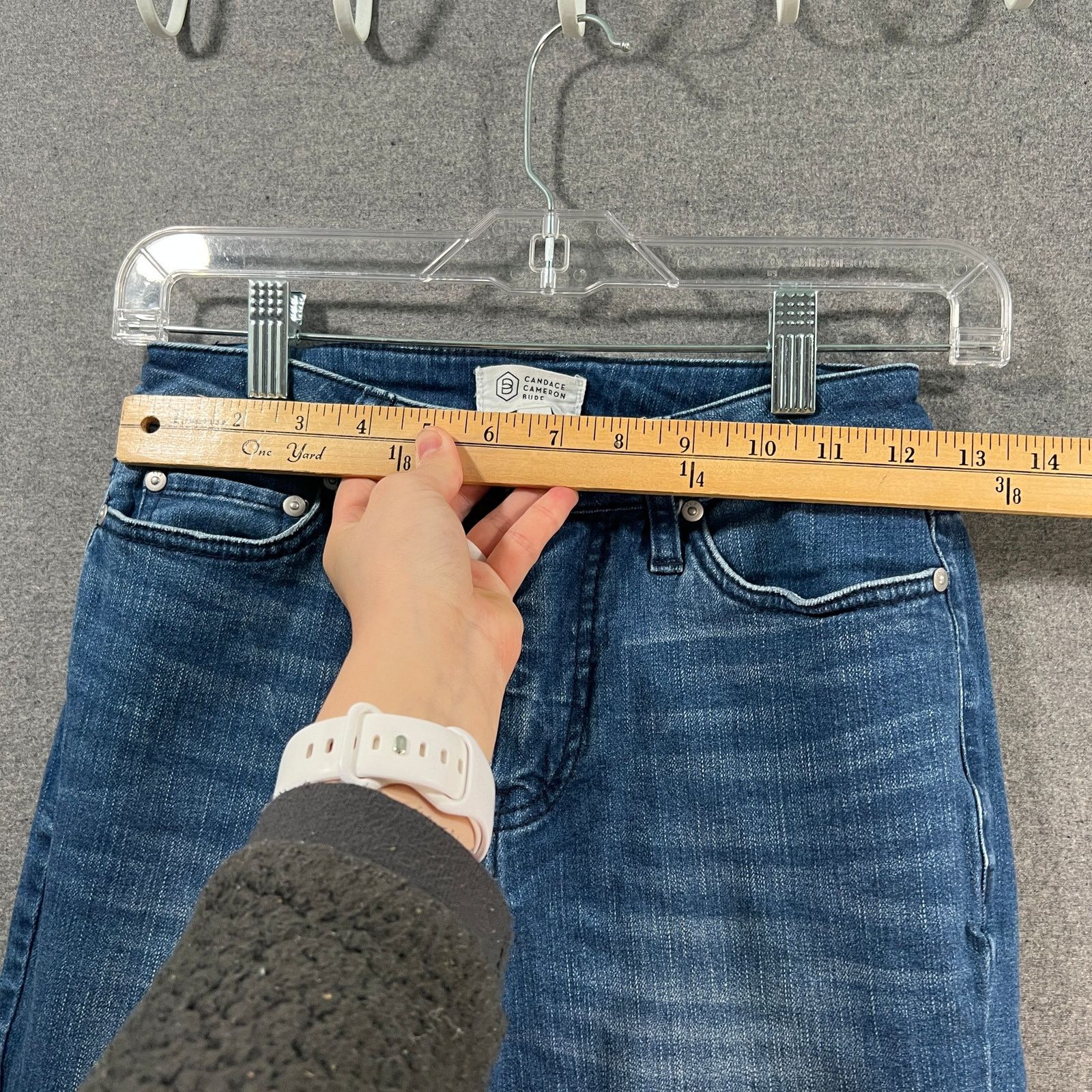 Other Candace Cameron Bure Pacific Denim Cropped Jean Indi Zuma Size 25" / US 0 / IT 36 - 7 Thumbnail