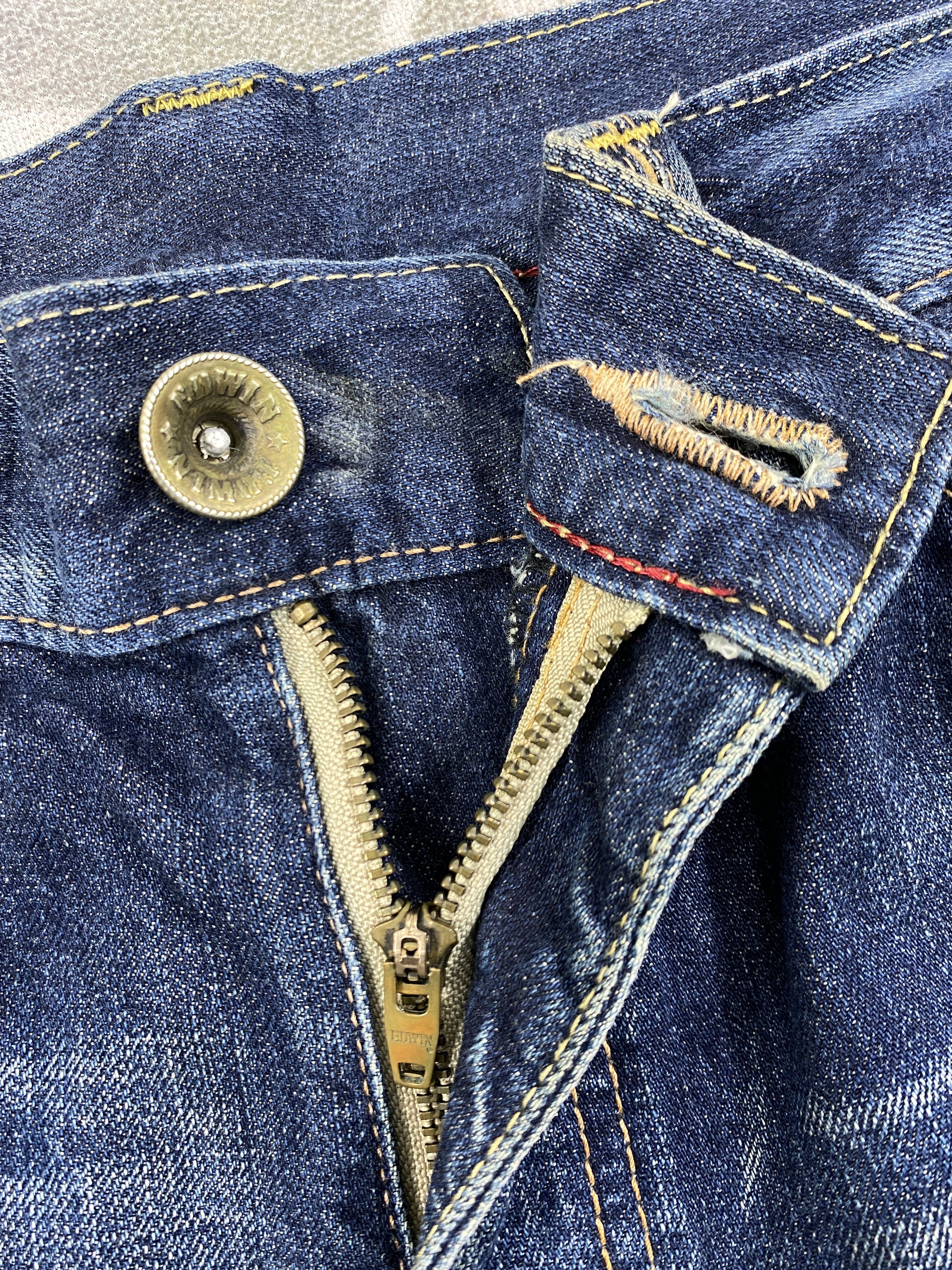 If Six Was Nine Vintage Edwin ifsixwasnine style Jeans 34x30 - JN3010 Size US 34 / EU 50 - 6 Thumbnail