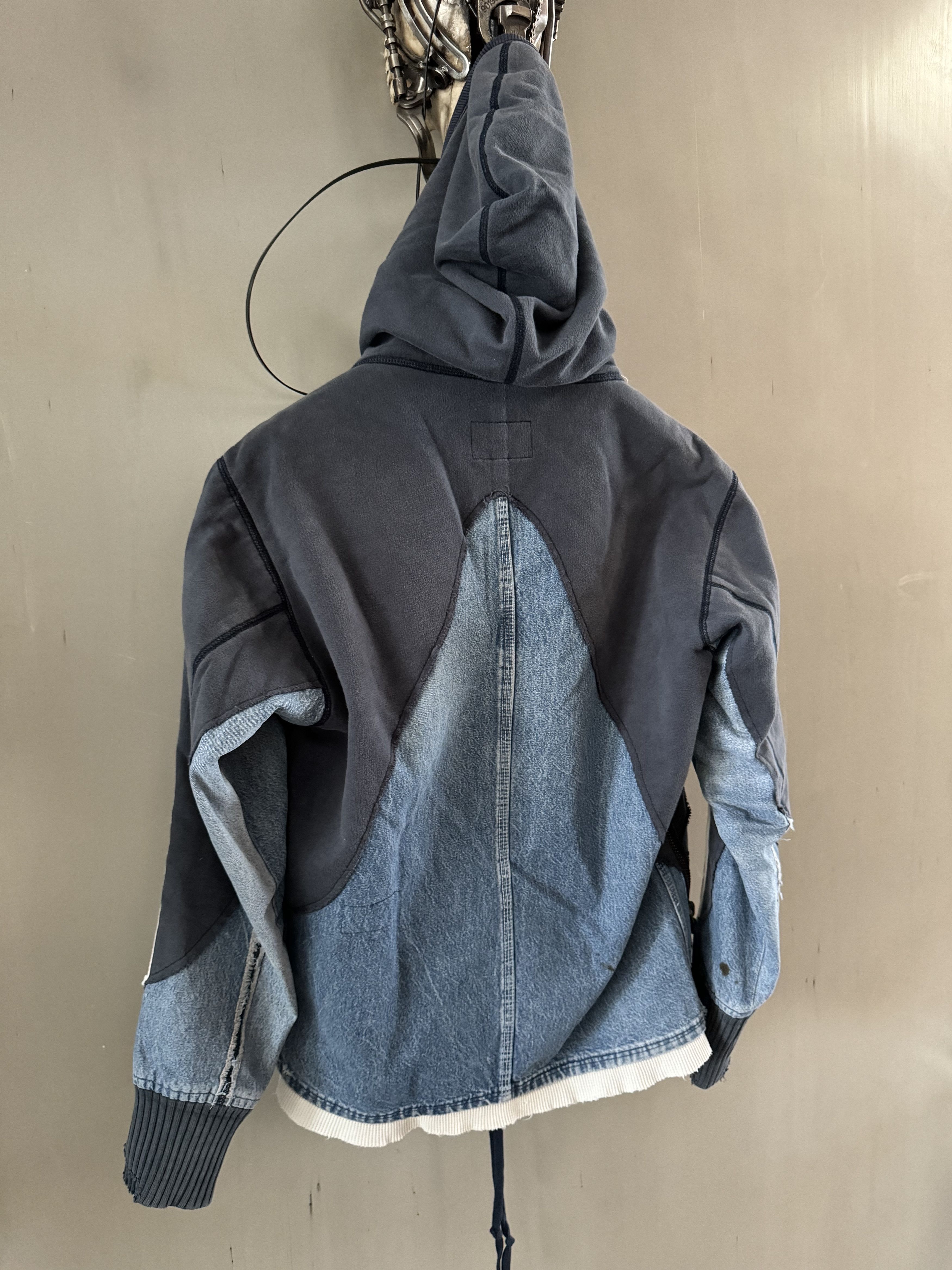 Greg Lauren FAMOUS and rare zipped Hoody as NEW** Size US L / EU 52-54 / 3 - 8 Thumbnail