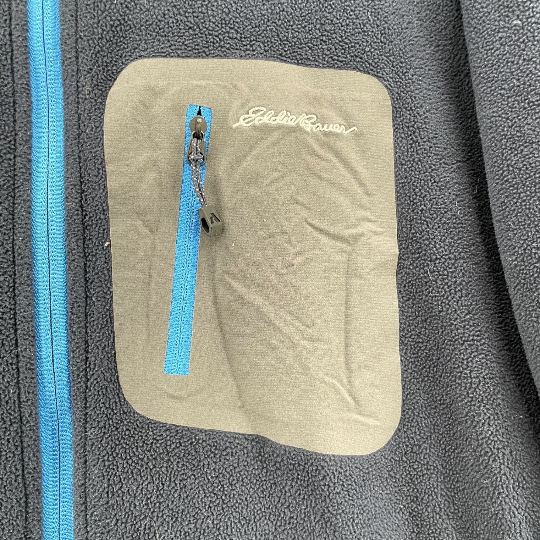 Eddie Bauer Eddie Bauer First Ascent Fleece Sweater Men L Polartec Outdoor Gorpcore Camp Full Zip Mock Neck Blue Size US L / EU 52-54 / 3 - 2 Thumbnail