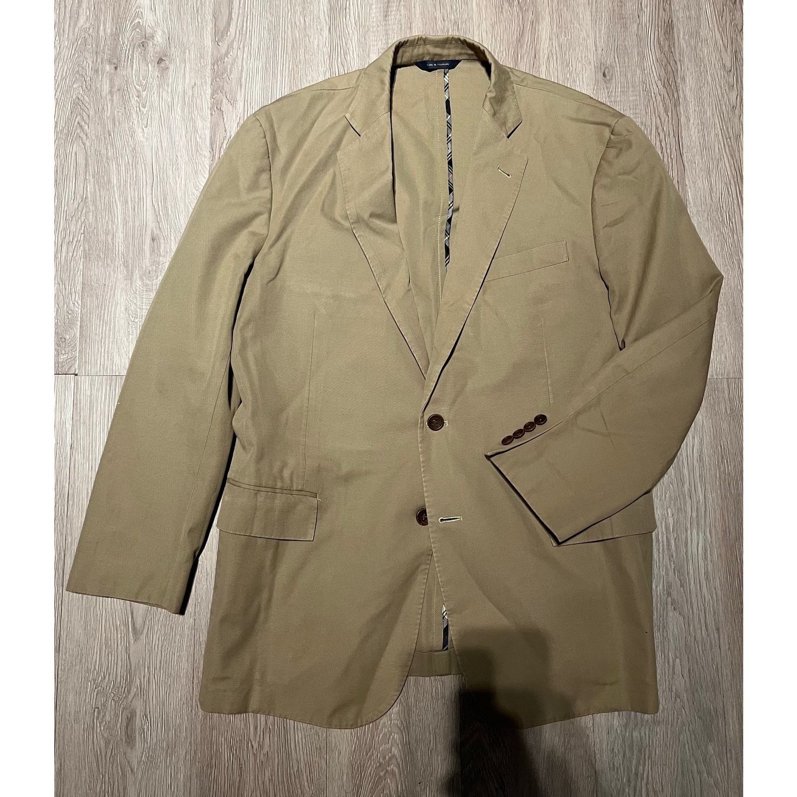 Brooks Brothers Brooks Brothers - 1818 Regent Blazer / 42R / Tan Size 42R - 1 Thumbnail
