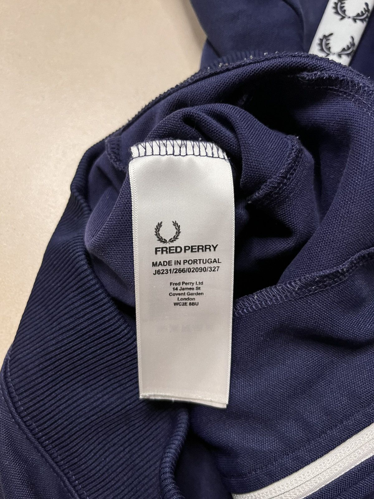 Fred Perry × Vintage Zip Up Sweatshirt Fred Perry Lampas Casual Monogram Size US M / EU 48-50 / 2 - 5 Thumbnail