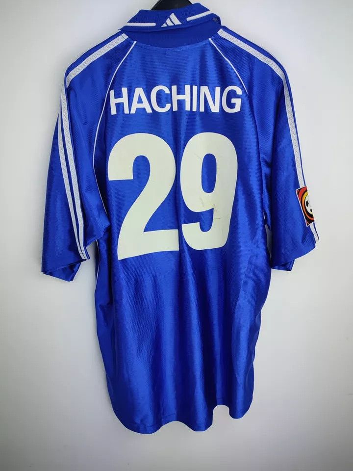 Adidas SpVgg Unterhaching 1999-2000 away Bundesliga Matchworn Size US XL / EU 56 / 4 - 11 Thumbnail