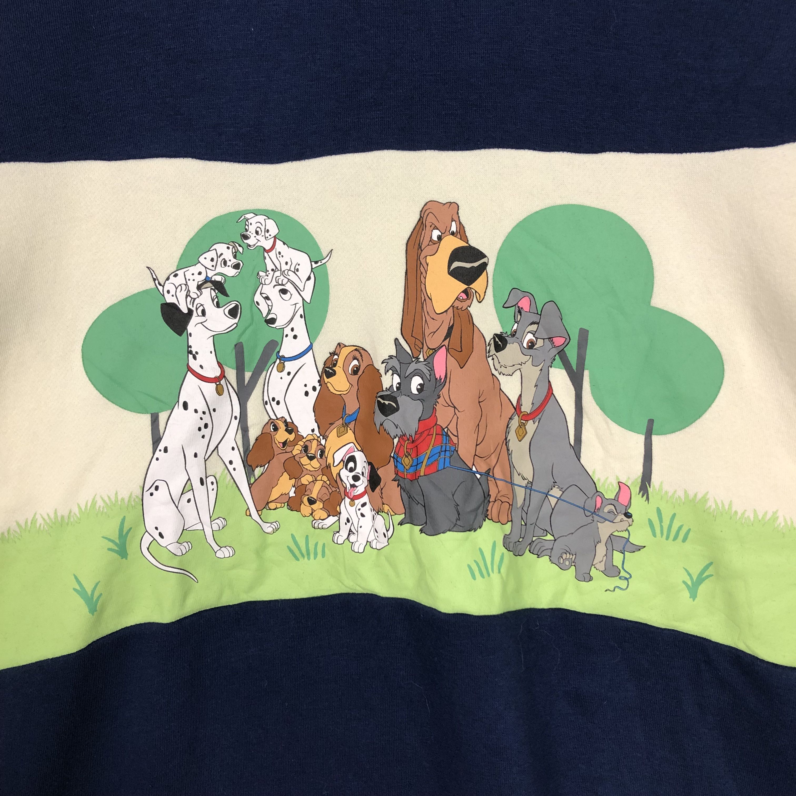 Japanese Brand 📌Vintage Sweatshirt Disney Dogs Big Logo Cartoon Size US M / EU 48-50 / 2 - 13 Thumbnail