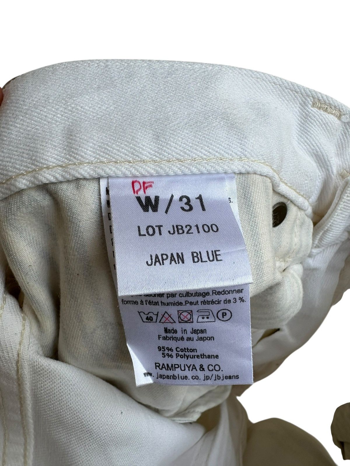 Japan Blue Japan Blue Denim Pant Size US 31 - 6 Thumbnail