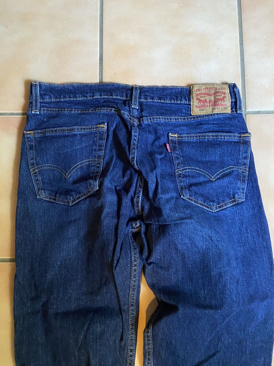 Levi's Levis with screenprinting Size US 34 / EU 50 - 4 Thumbnail