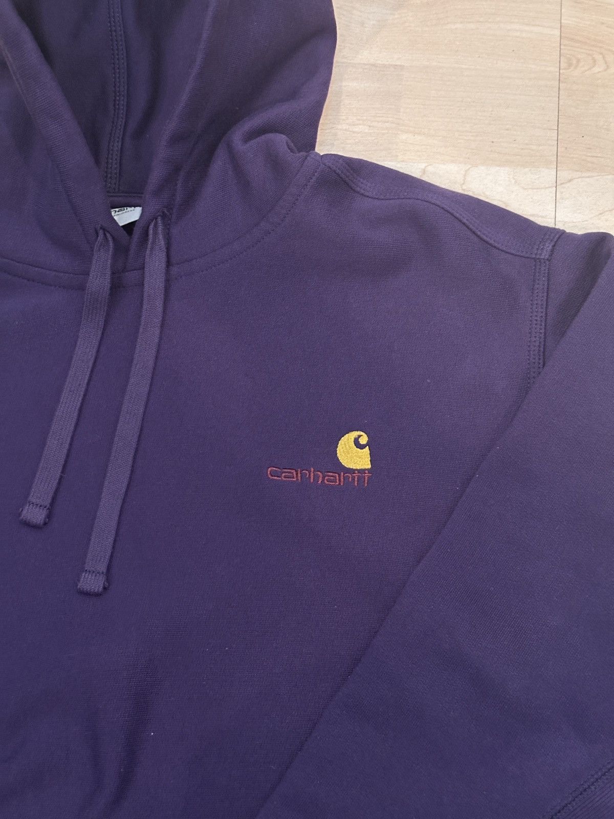 Carhartt × Carhartt Wip Carhartt WIP Script Hoodie Purple Size US M / EU 48-50 / 2 - 2 Thumbnail
