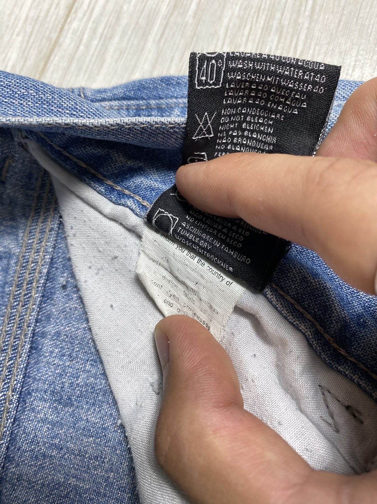Stone Island × Vintage Stone Island Denims Jeans Pants Size US 36 / EU 52 - 16 Thumbnail