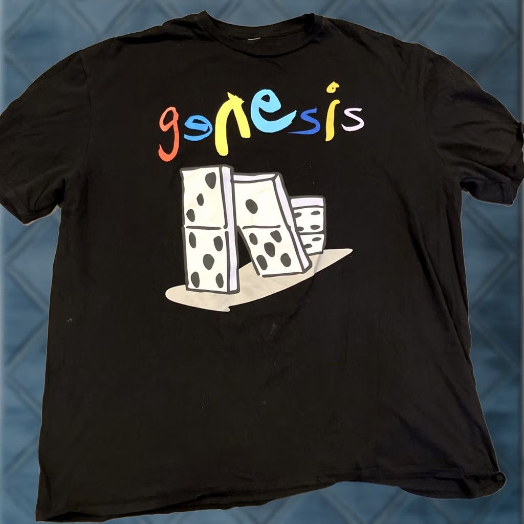 Vintage Genesis North American Tour The Last Domino? Shirt Men's XL NWOT T Size US XL / EU 56 / 4 - 1 Thumbnail