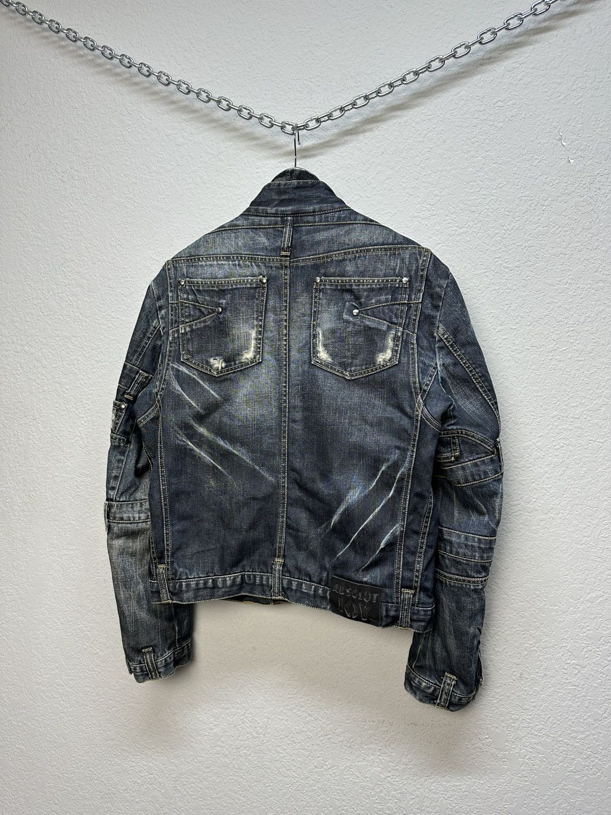 Absolut Joy Vintage Absolut Joy Japanese Denim Jacket Multi Pocket Size US M / EU 48-50 / 2 - 9 Thumbnail