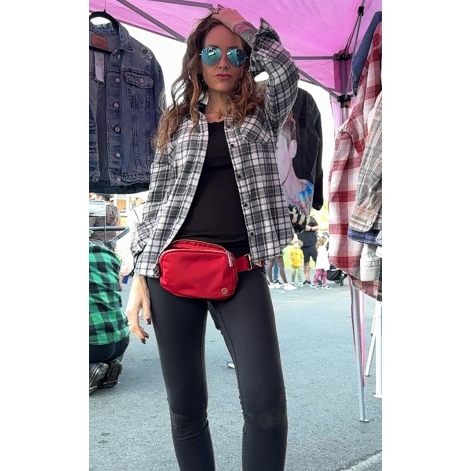 Forever 21 NIRVANA Kurt Cobain Upcycled Retro Vintage Plaid Flannel M Size M / US 6-8 / IT 42-44 - 2 Thumbnail