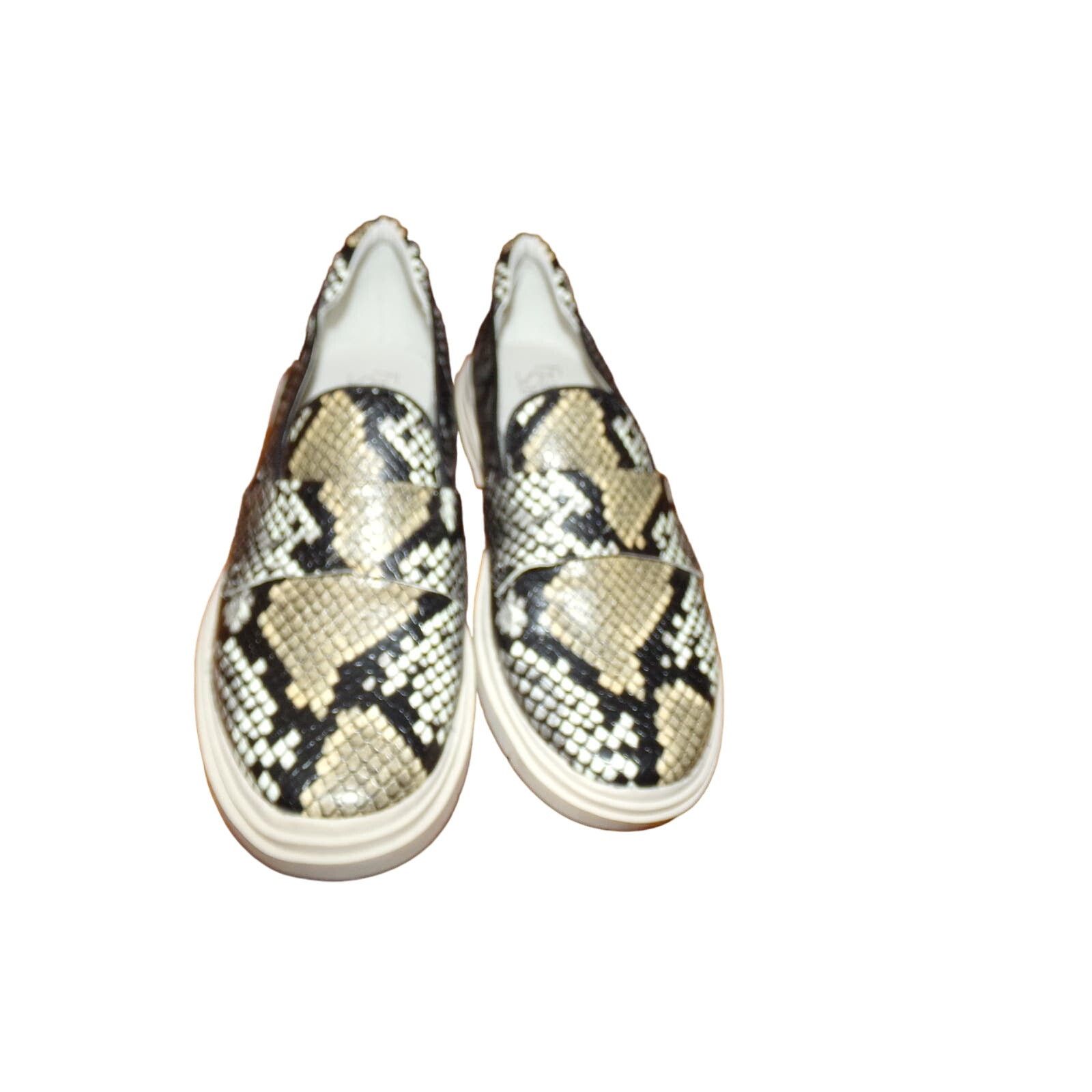 Franco Sarto Franco Sarto Metta reptile print lug sole loafers 6 M Size US 6 / IT 36 - 1 Thumbnail