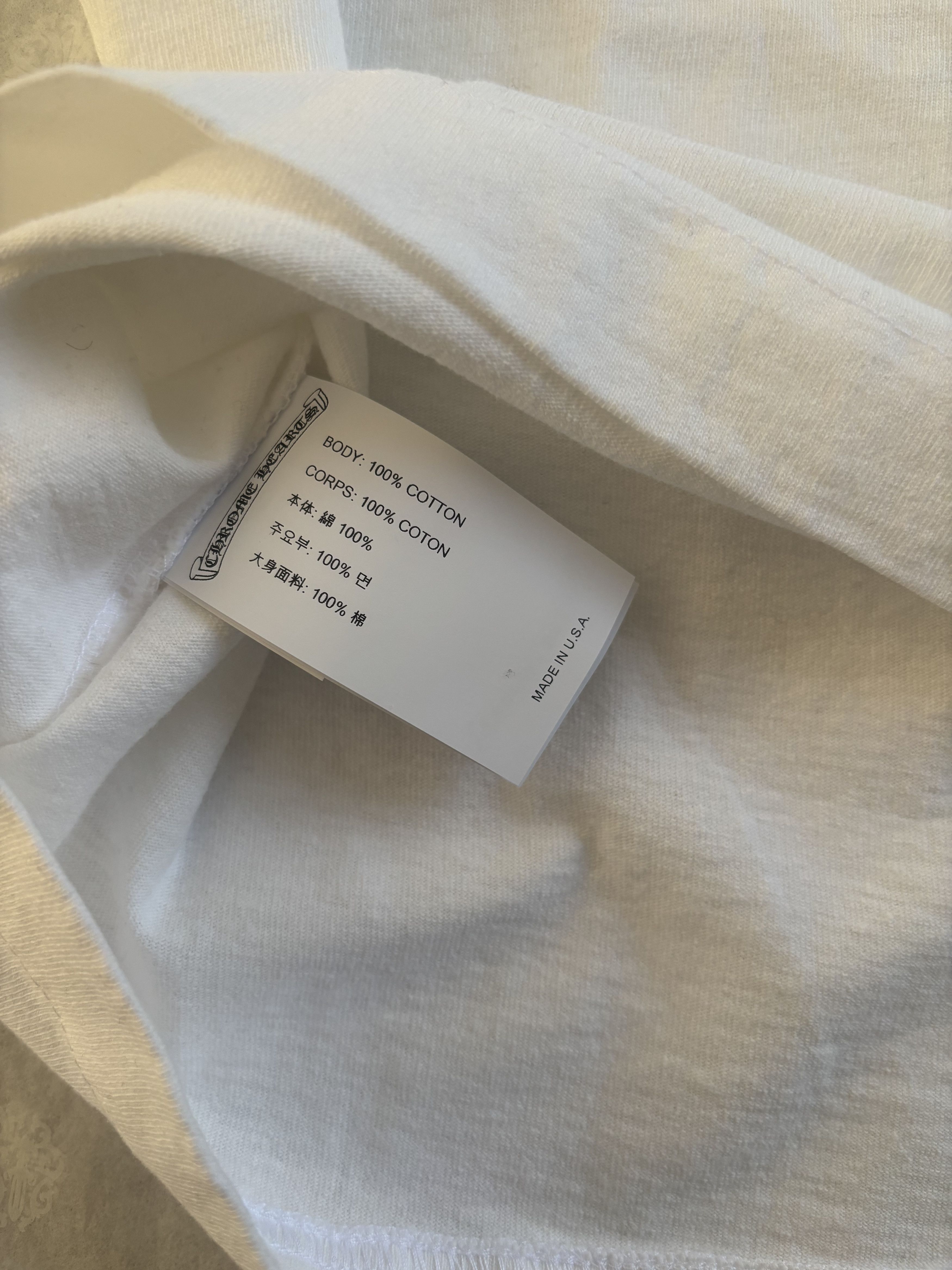 Chrome Hearts LIGHT WORK GRP Y NOT TEE SHIRT CHROME HEARTS Size US M / EU 48-50 / 2 - 7 Thumbnail