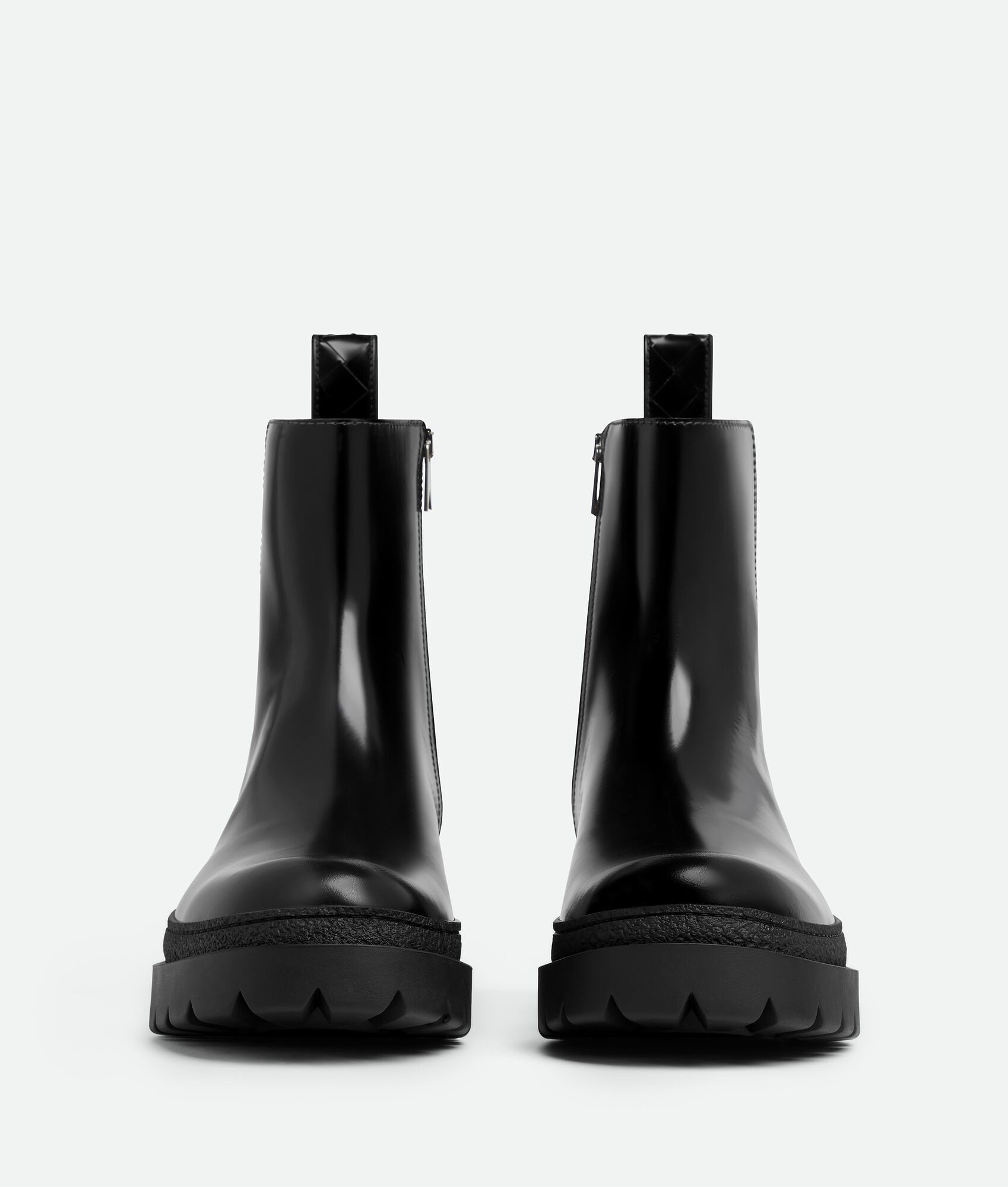 Bottega Veneta o1lf3ng10925 Leather Highway Ankle Boots in Black Size US 9 / EU 42 - 2 Thumbnail