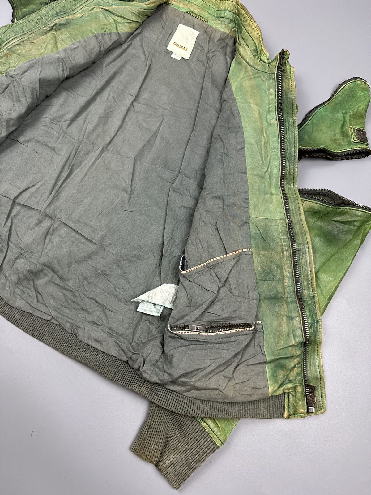 Diesel 🔥Very Rare🔥Vintage Diesel Leather Jacket Size US M / EU 48-50 / 2 - 14 Thumbnail