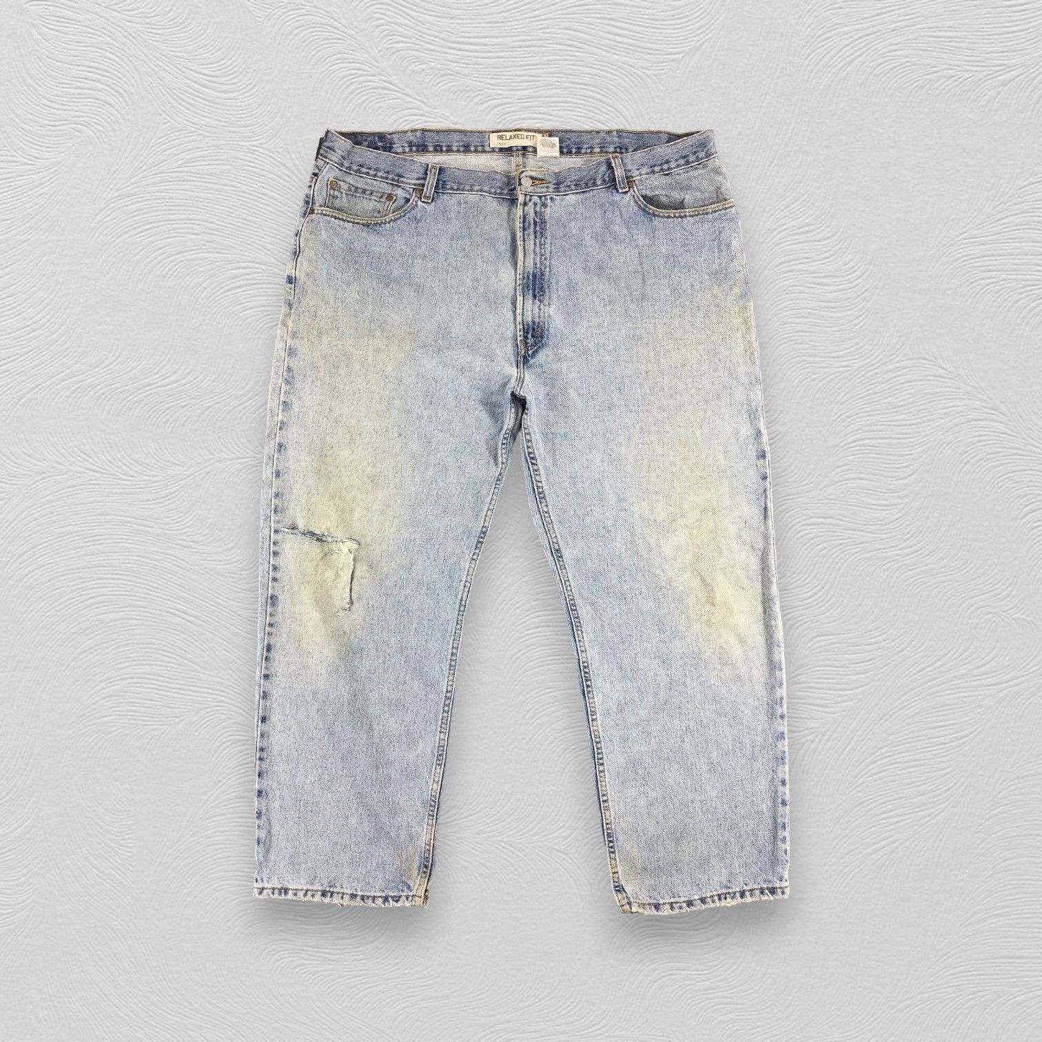 Levi's Vintage Levis 550 Jeans Dirty Stone Wash 46x29 KJ286 Size US 44 / EU 60 - 1 Thumbnail