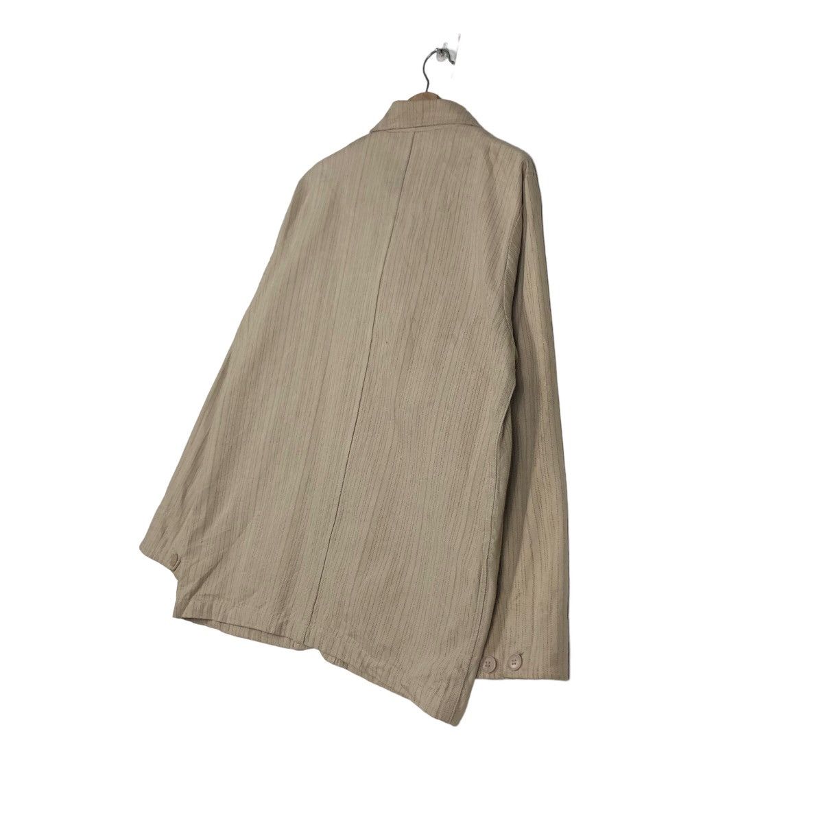 🔥Issey Miyake Design Style Hickory Chore Jacket Vviirrggnn