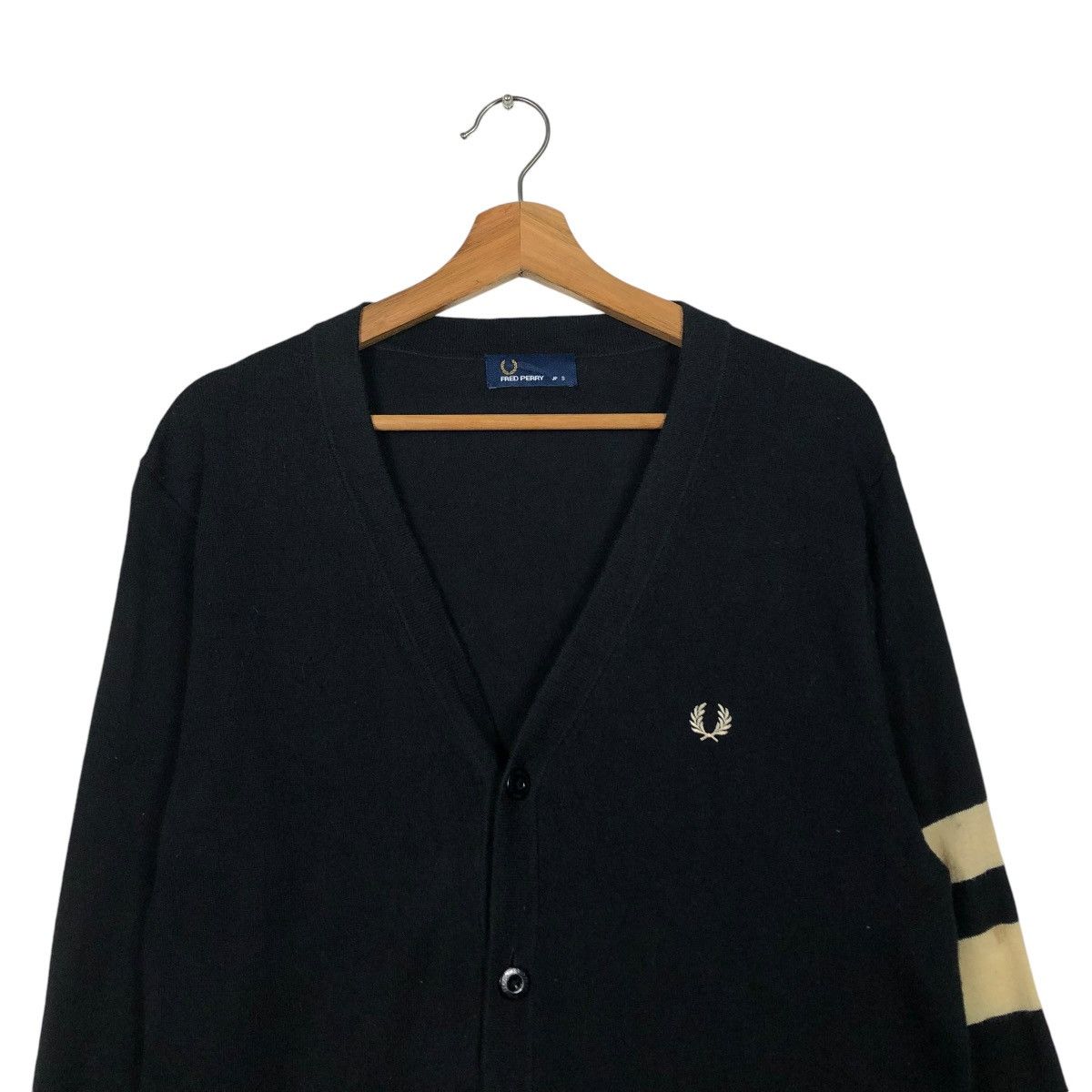 Fred Perry 🔥VINTAGE BOMBER CARDIGAN JACKET FRED PERRY Size US S / EU 44-46 / 1 - 5 Thumbnail