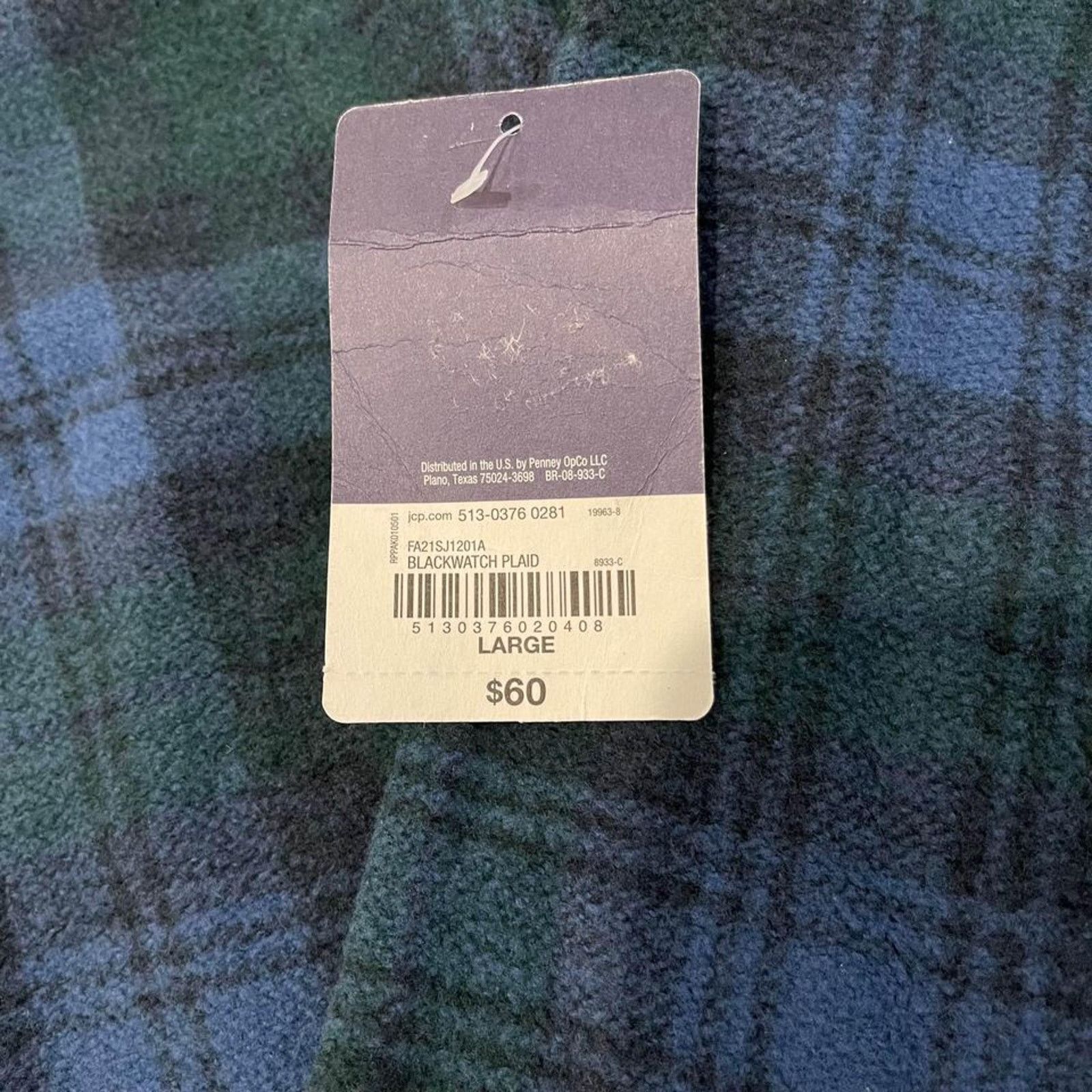 St. Johns Bay St John’s Bay NWT Fleece Half Zip Sweater Mens Large Flannel Size US L / EU 52-54 / 3 - 5 Thumbnail