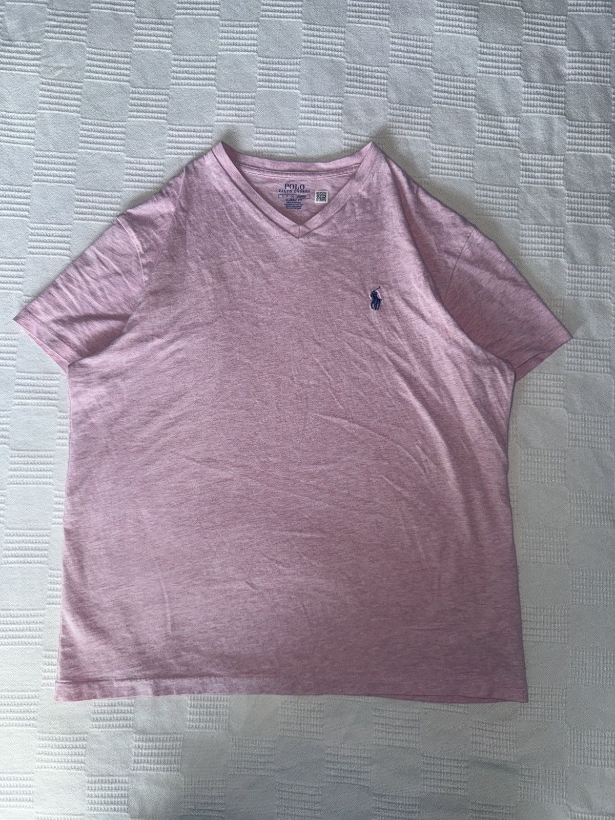 Polo Ralph Lauren Polo Ralph Lauren Pink Tee Size US S / EU 44-46 / 1 - 1 Thumbnail