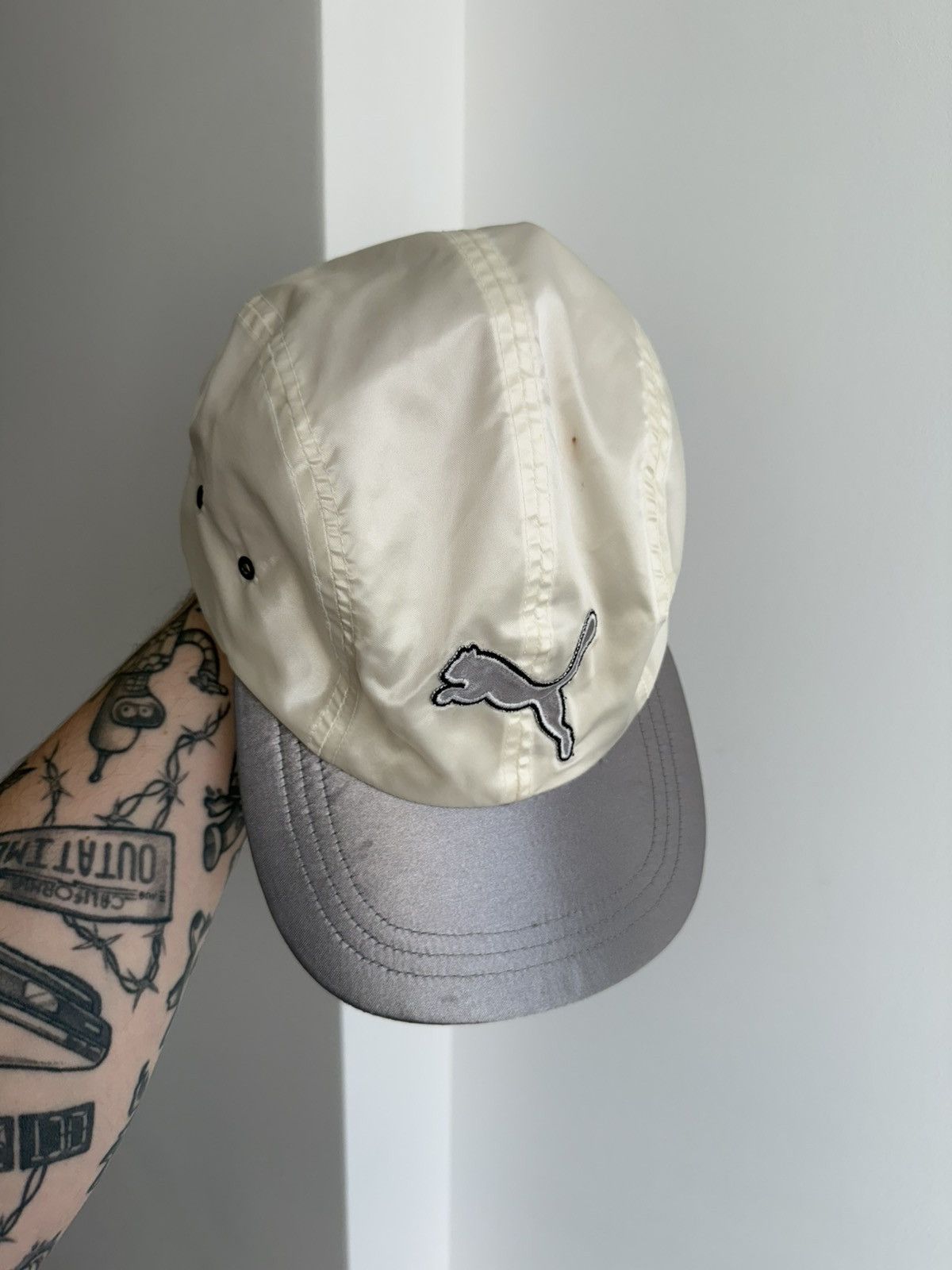 Puma Vintage Puma 90s Y2K Nylon 5-Panel Cap Size ONE SIZE - 4 Thumbnail