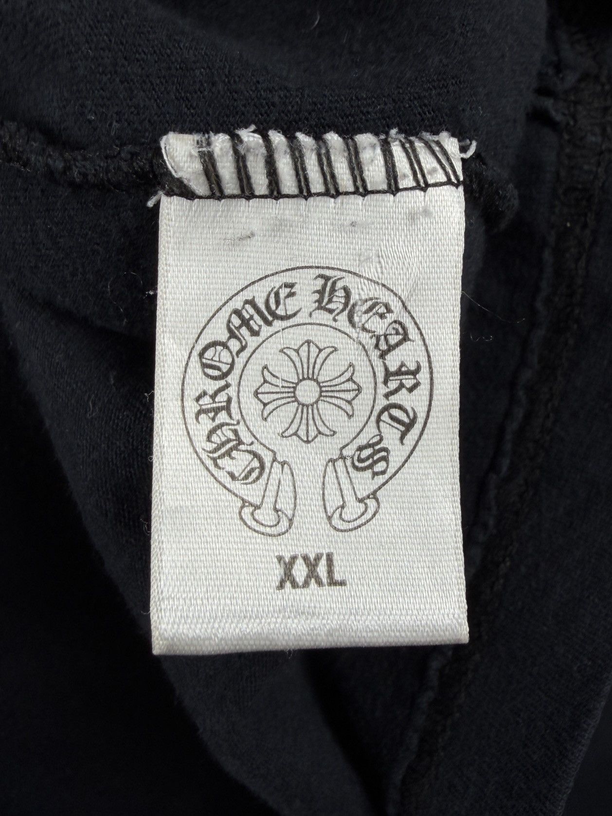Chrome Hearts Chrome Hearts Vintage Faded Plus Cross Longsleeve Tshirt Size US XXL / EU 58 / 5 - 9 Thumbnail