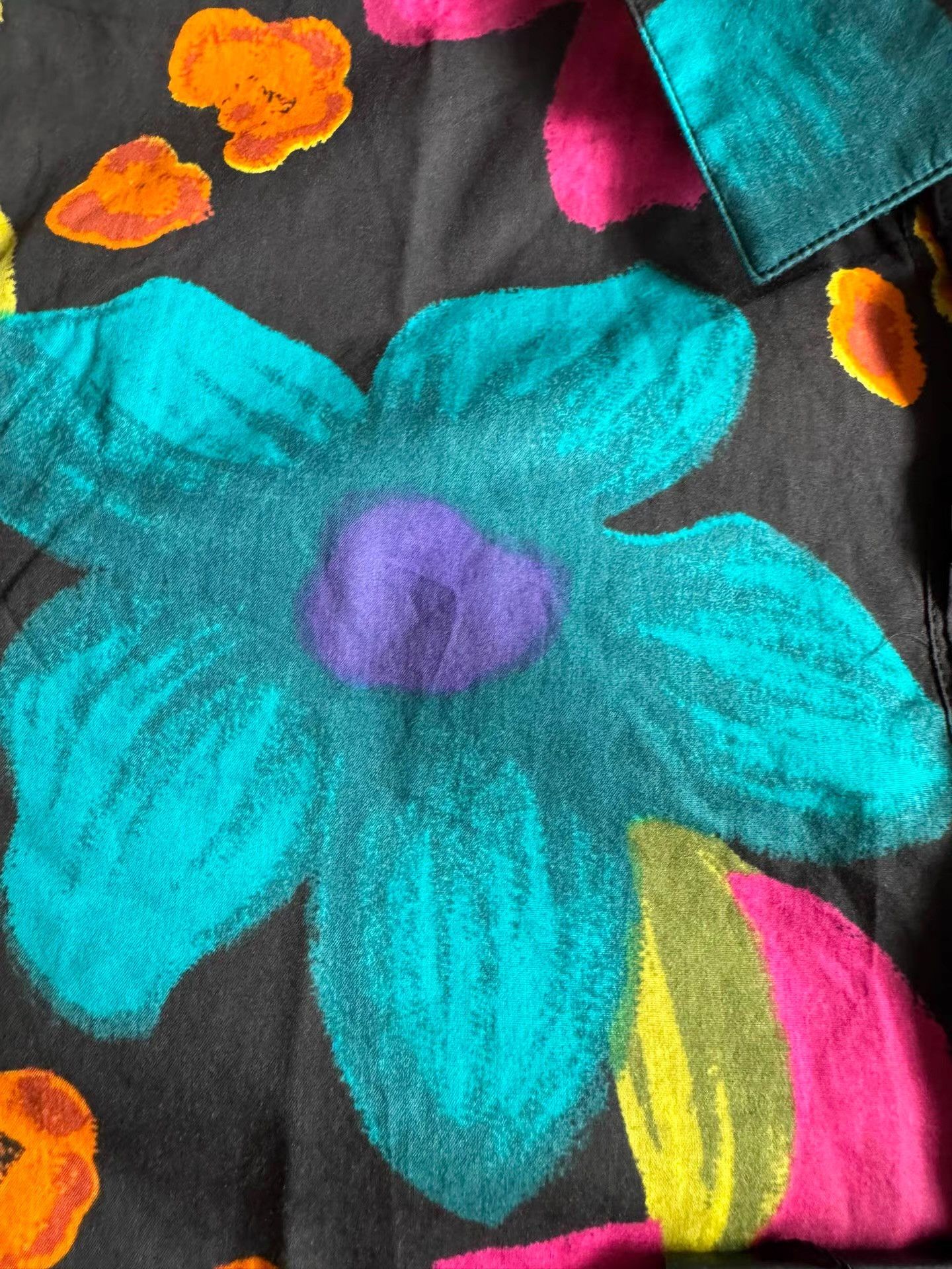 Saint Laurent Paris Saint Laurent Men's Floral Shirt Ｑ23 Size US M / EU 48-50 / 2 - 4 Thumbnail