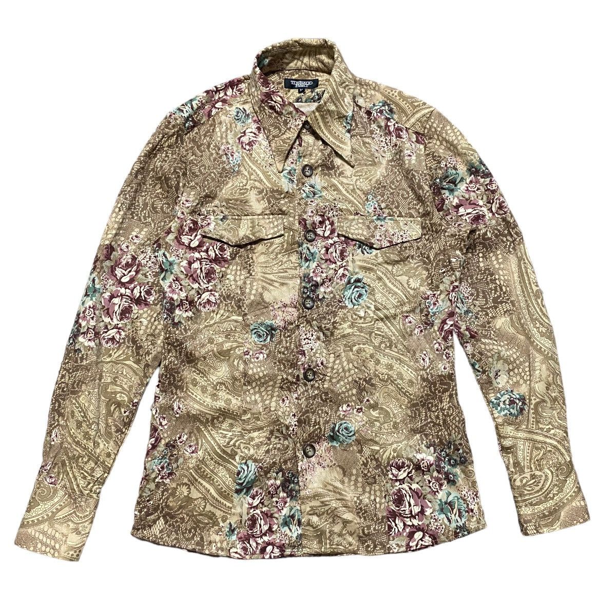 Tornado Mart Tornado Mart Japan Paisley Shirt Button Up Retro Collar Size US S / EU 44-46 / 1 - 1 Thumbnail
