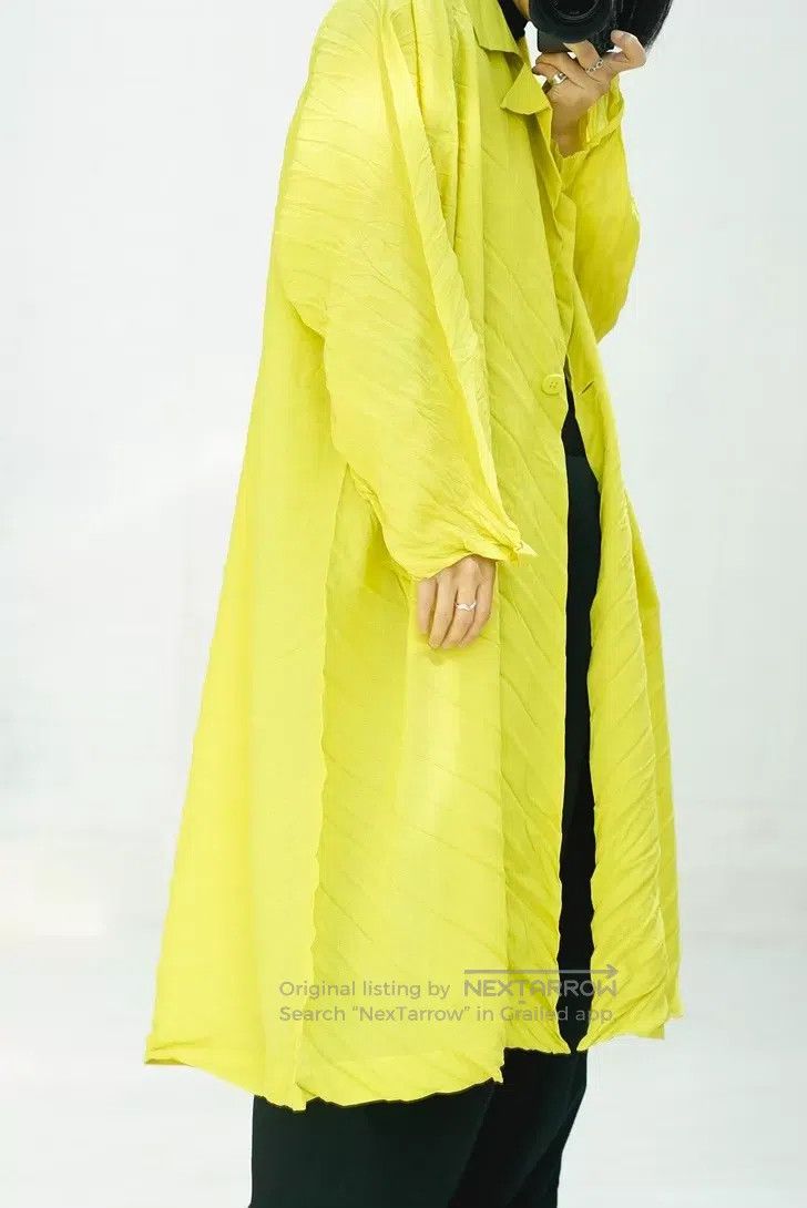 Issey Miyake Issey Miyake Main Line Pleated Long Shirt Size M / US 6-8 / IT 42-44 - 7 Thumbnail