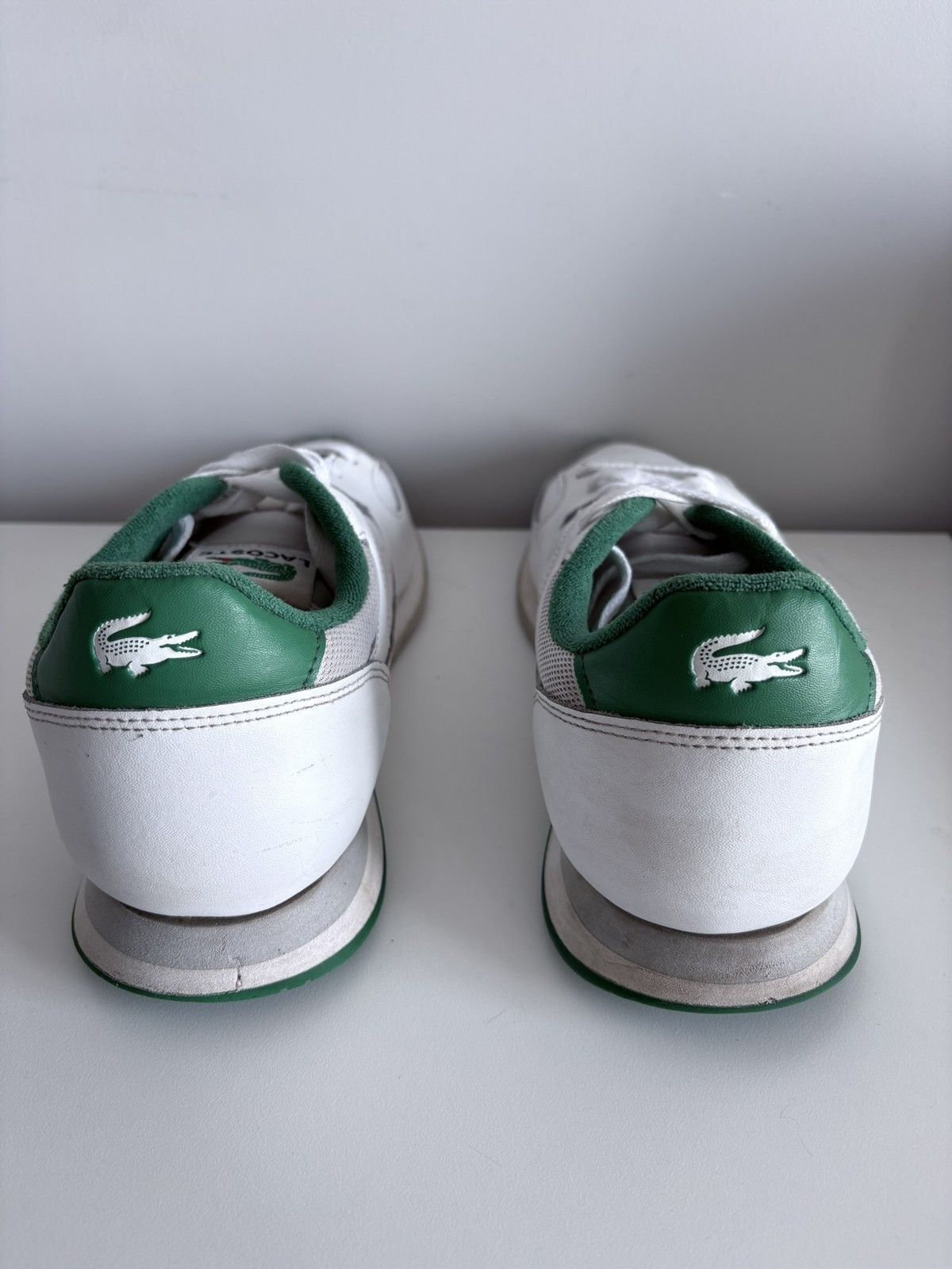 Lacoste Lacoste Linetrack 125 leather men's sneakers size 48 Size US 15 / EU 48 - 4 Thumbnail