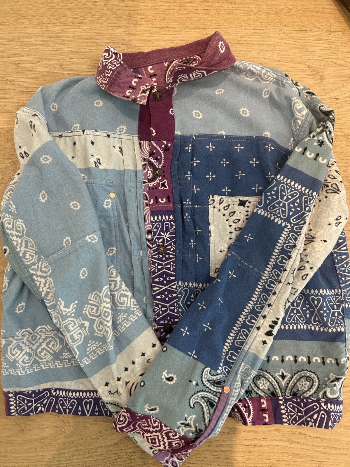 Kapital KAPITAL Reversible Bandana Jacket Size US M / EU 48-50 / 2 - 2 Thumbnail