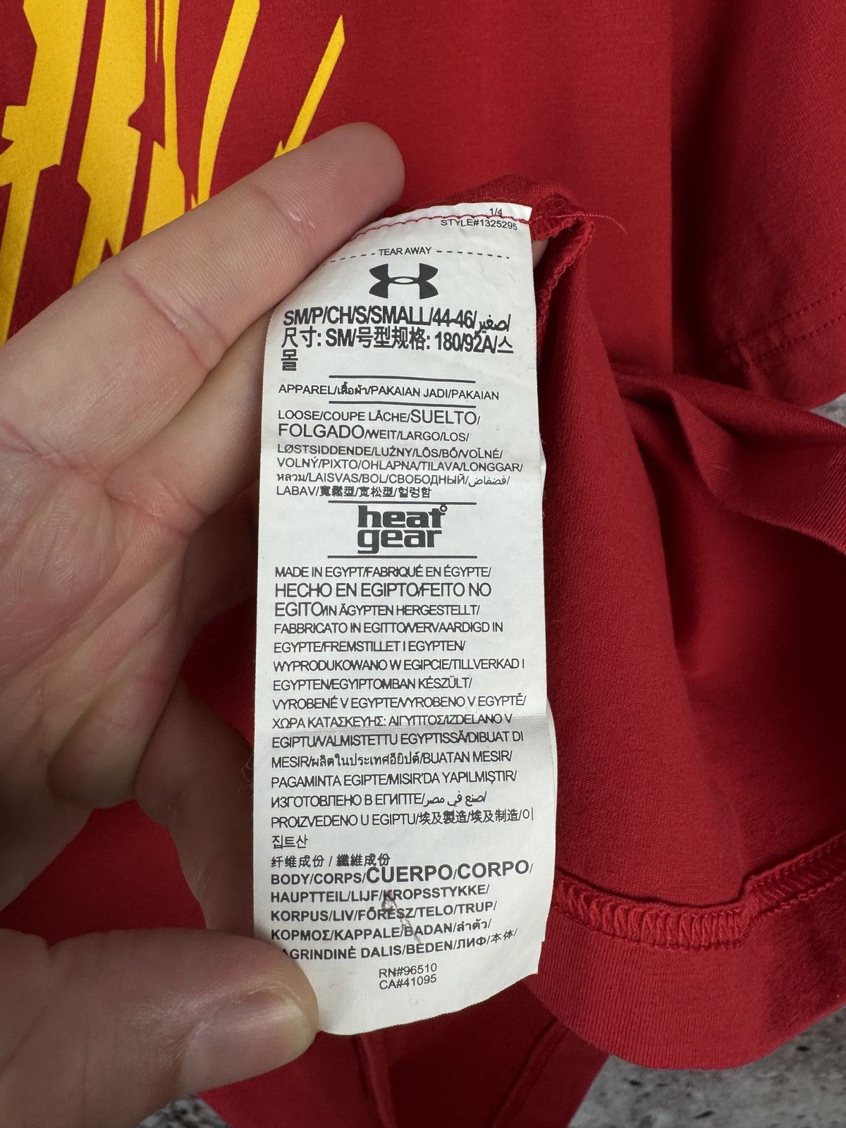 Under Armour Men’s Under Armour Manchester T-Shirt Streetwear Size Small Size US S / EU 44-46 / 1 - 8 Thumbnail
