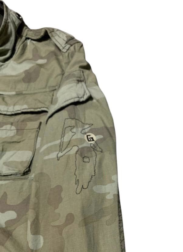 G-Star Vintage G Star Raw Camo Jacket Nice Design Size US L / EU 52-54 / 3 - 4 Thumbnail