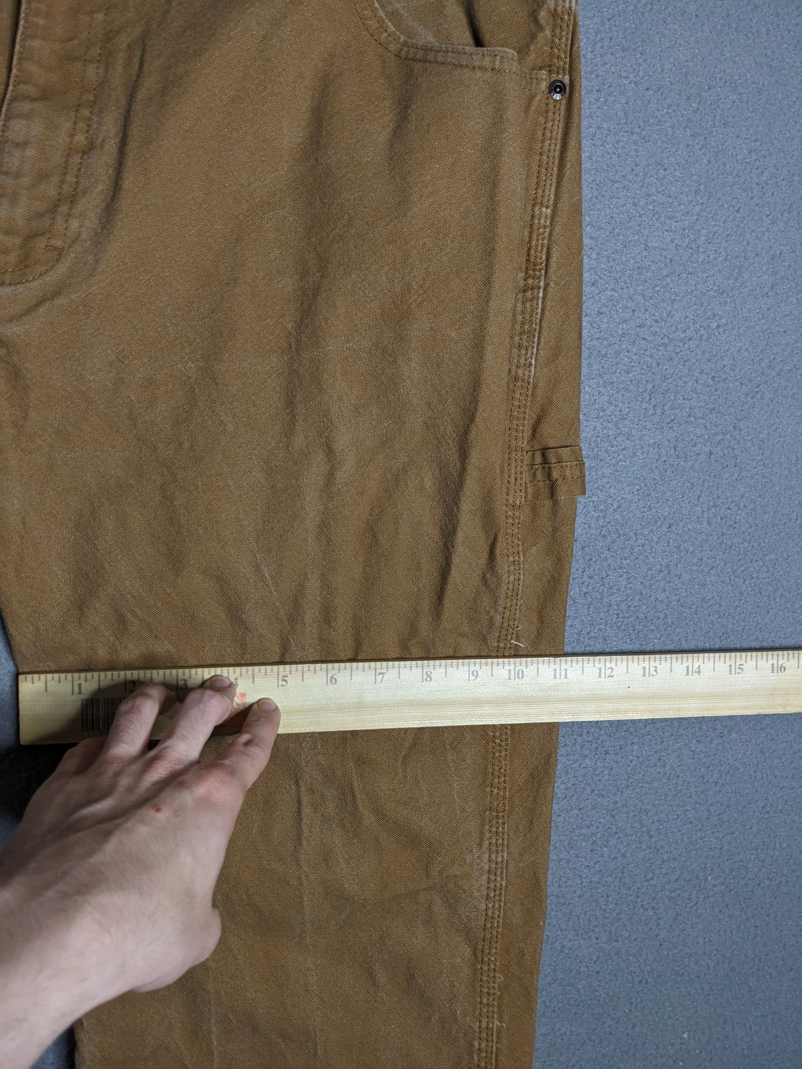 Dickies Dickies Carpenter Pants 38x30 Canvas Beige Distressed Faded Size US 38 / EU 54 - 16 Thumbnail