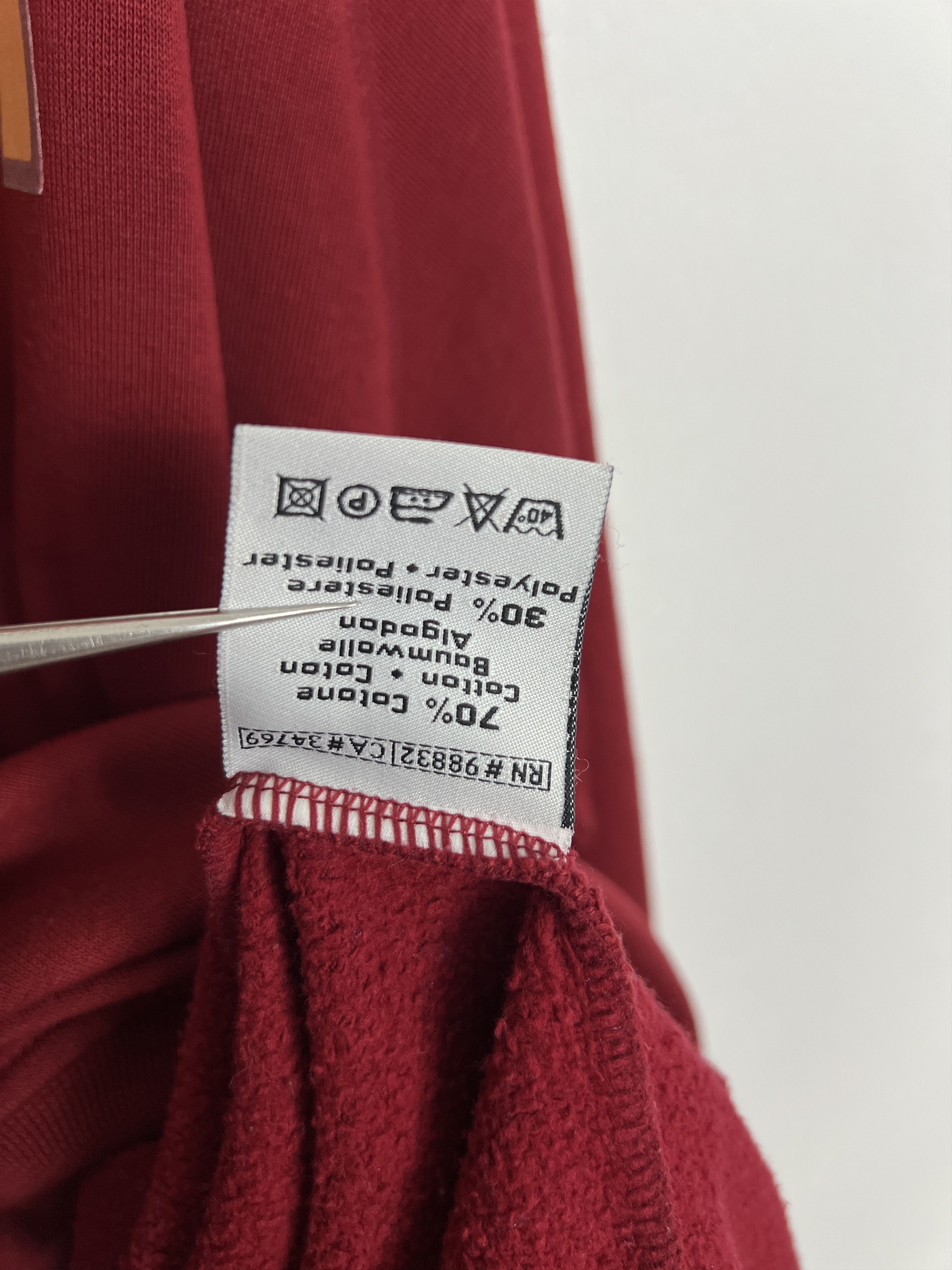 Kappa Vintage Roma Football Sweatshirt Red Soccer Crewneck Maglia Size US XXL / EU 58 / 5 - 6 Thumbnail