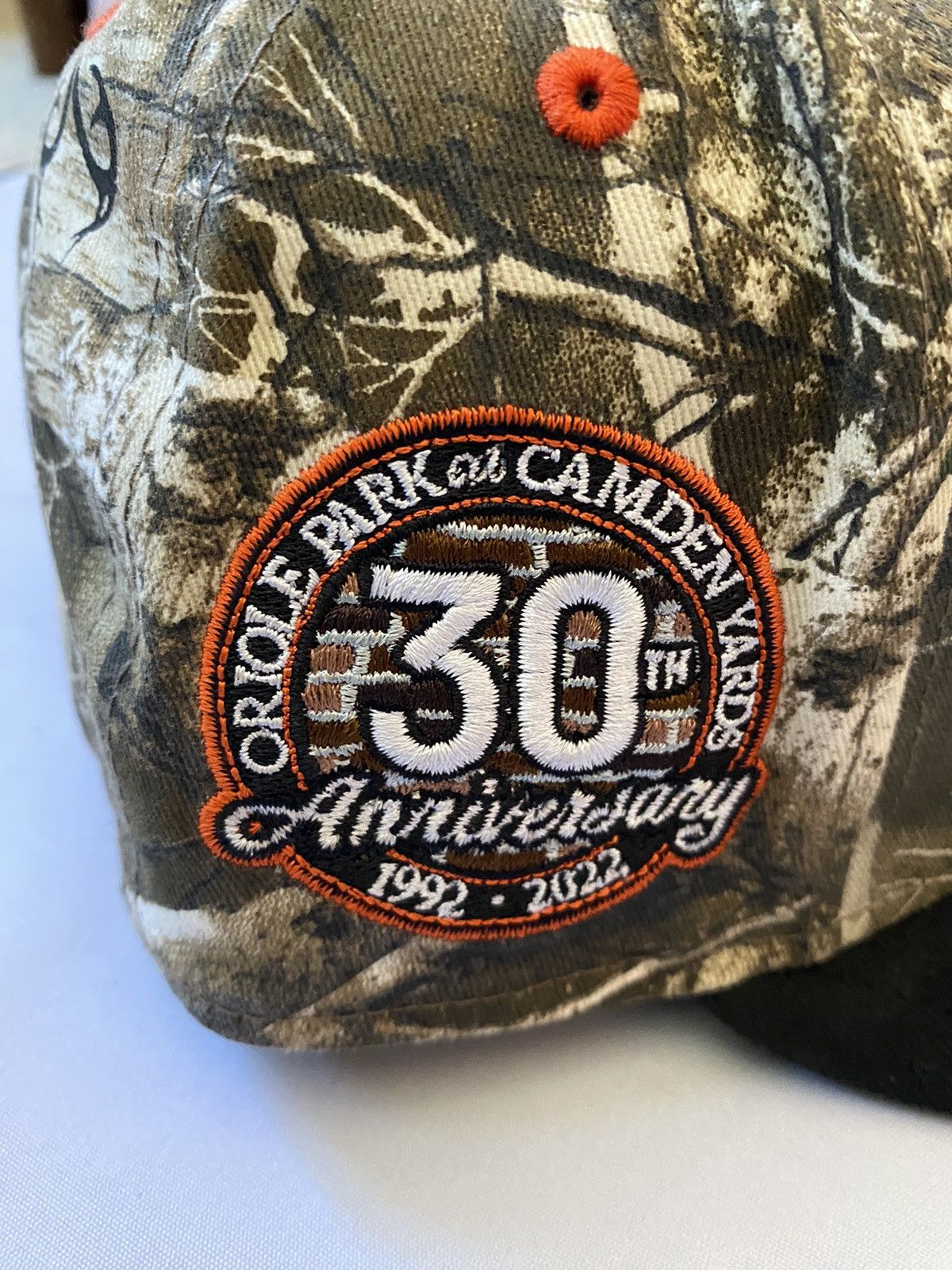 New Era New era mlb real tree orioles 30th anniversary fitted hat Size ONE SIZE - 3 Thumbnail