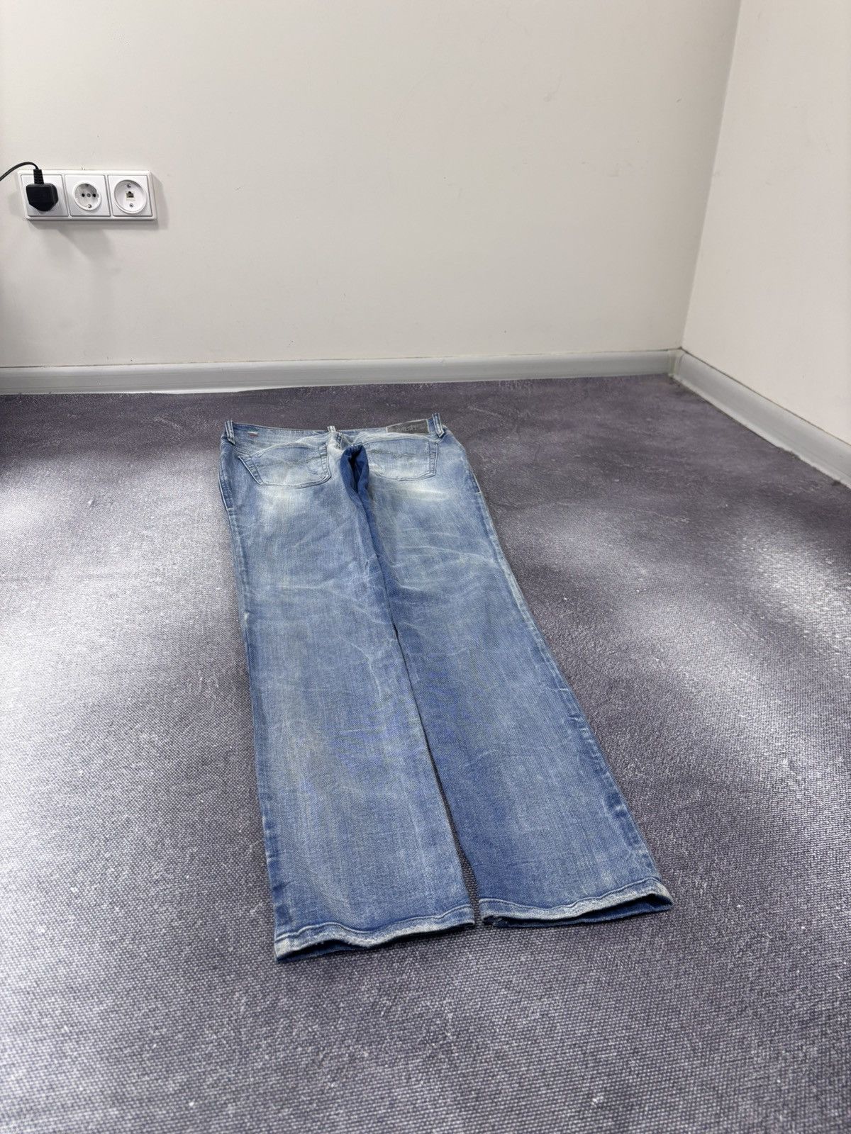 Diesel Diesel Grupee NWT Women’s Super Slim Skinny Blue Denim Jeans Size 29" - 14 Thumbnail