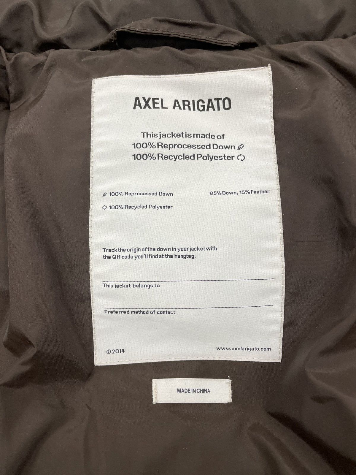 Axel Arigato Observer Puffer Jacket Size US S / EU 44-46 / 1 - 9 Thumbnail